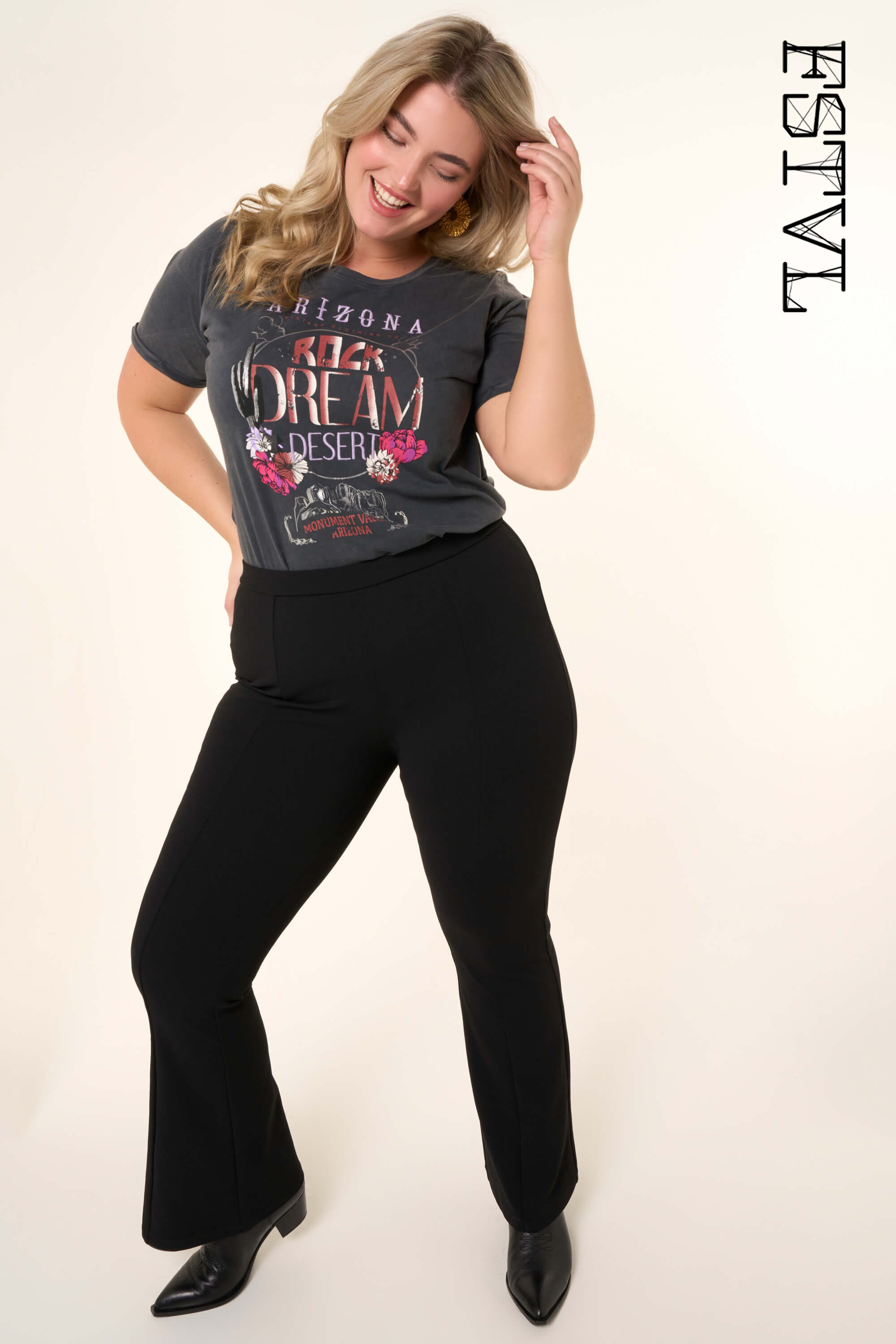 Leggings acampanados image number 0