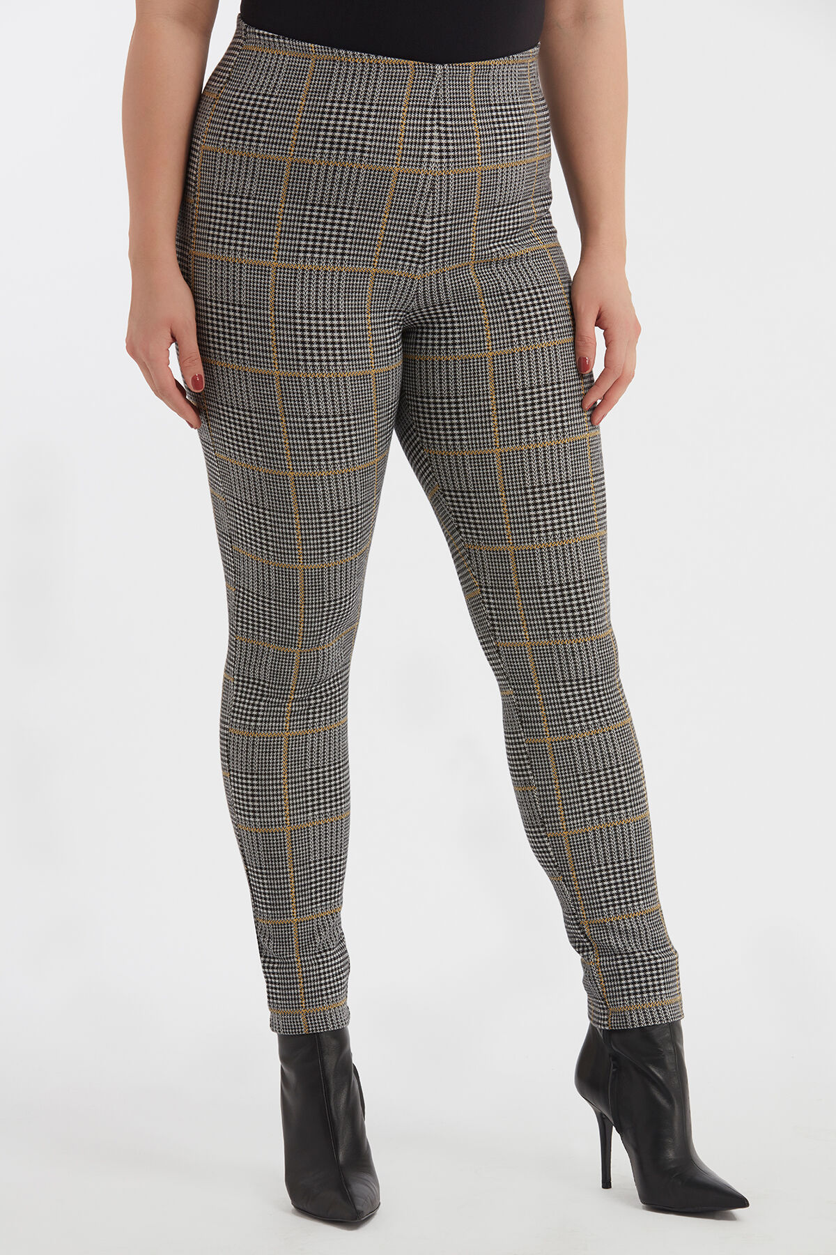 Leggings de cuadros  image number 0