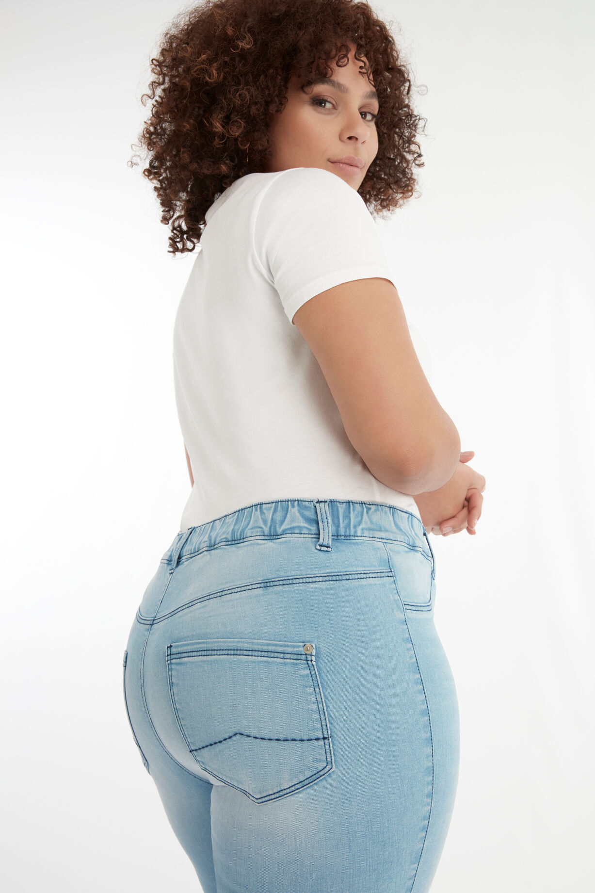 Tregging cortos POPPY con brillantes   image number 4