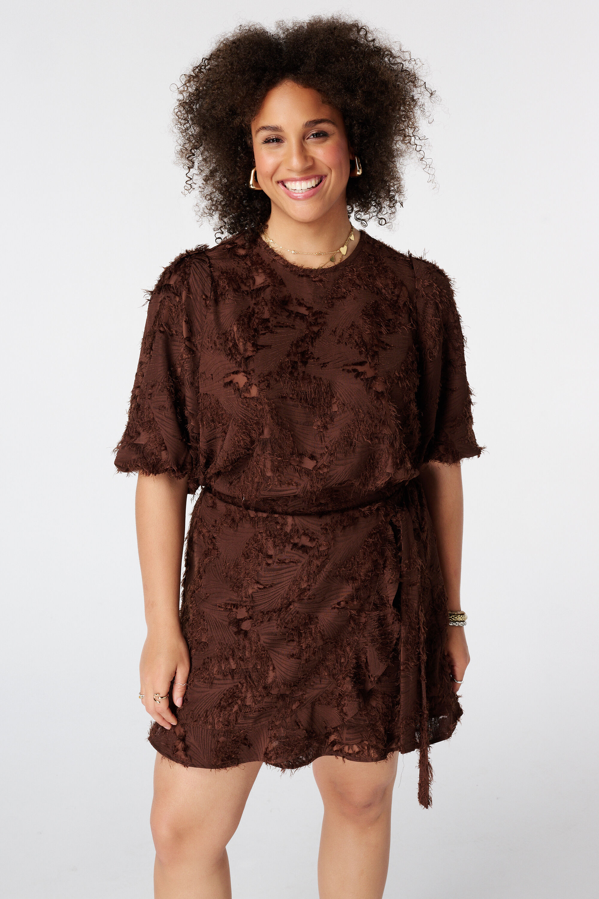 Blusa con textura image number 0