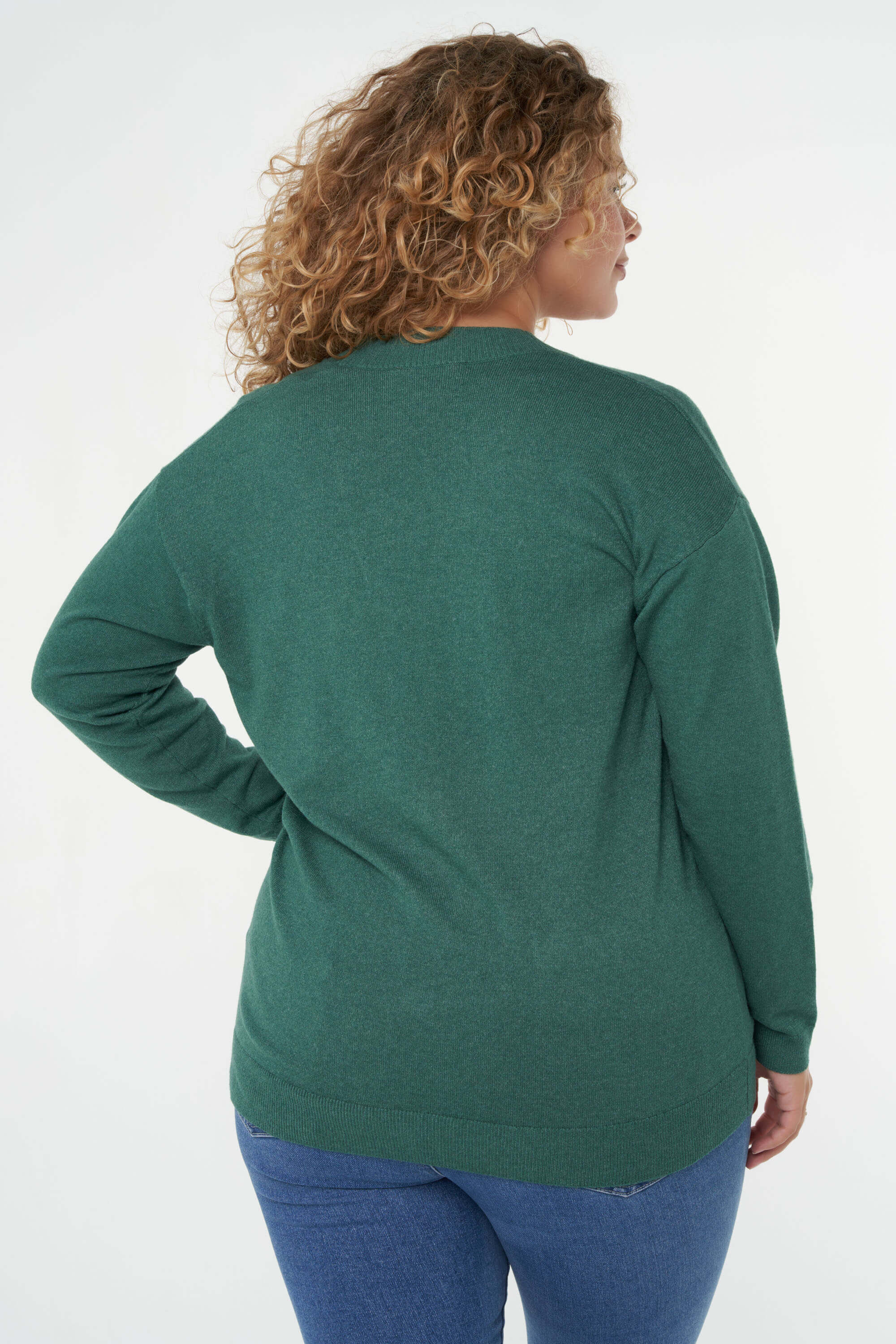 C&aacute;rdigan de punto con botones image number 4