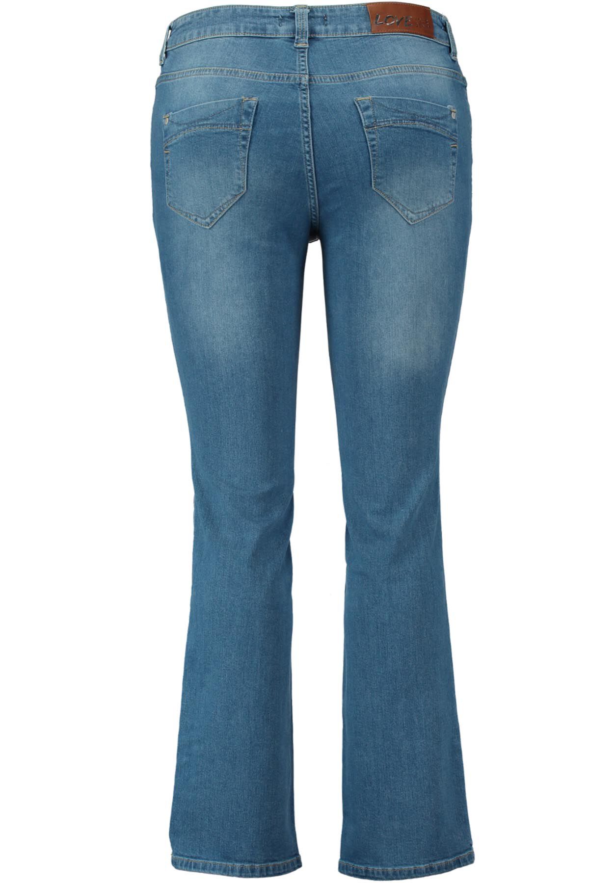 Pantal&oacute;n vaquero pierna recta LILY image number 2