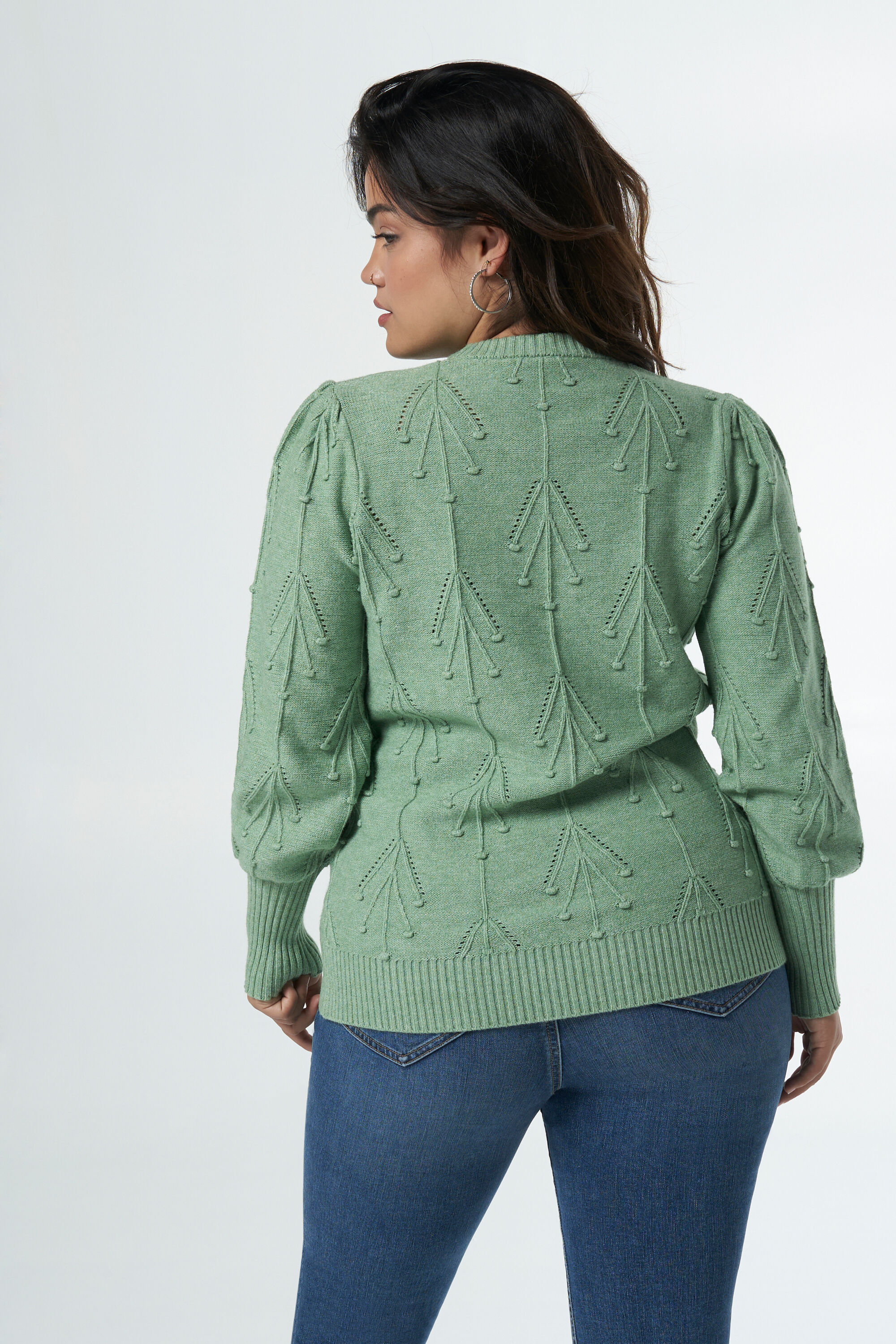 Su&eacute;ter con estructura calada image number 3