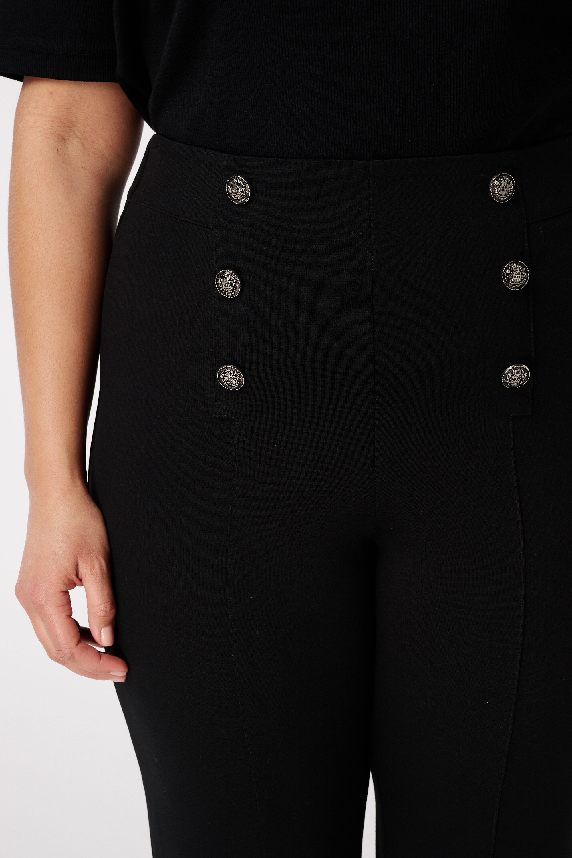 Tregging con botones decorativos  image number 4