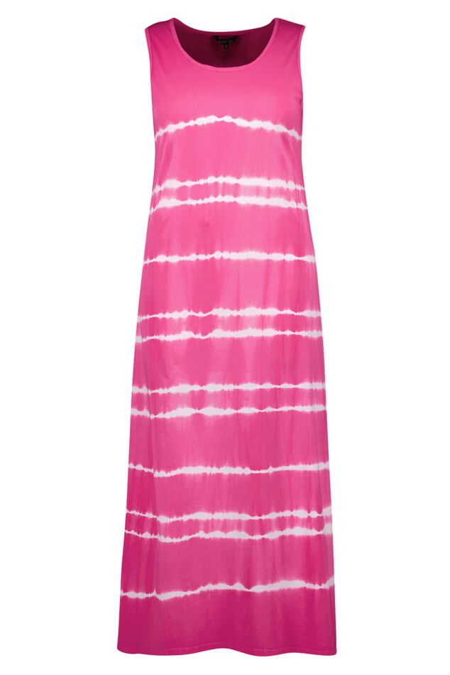 Vestido con estampado tie-dye image number 1