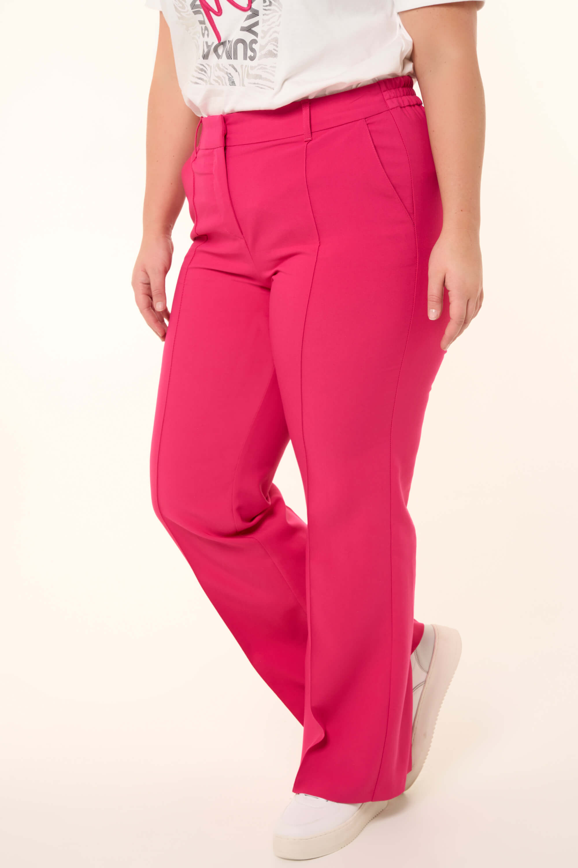 Pantalones de pernera ancha image number 7