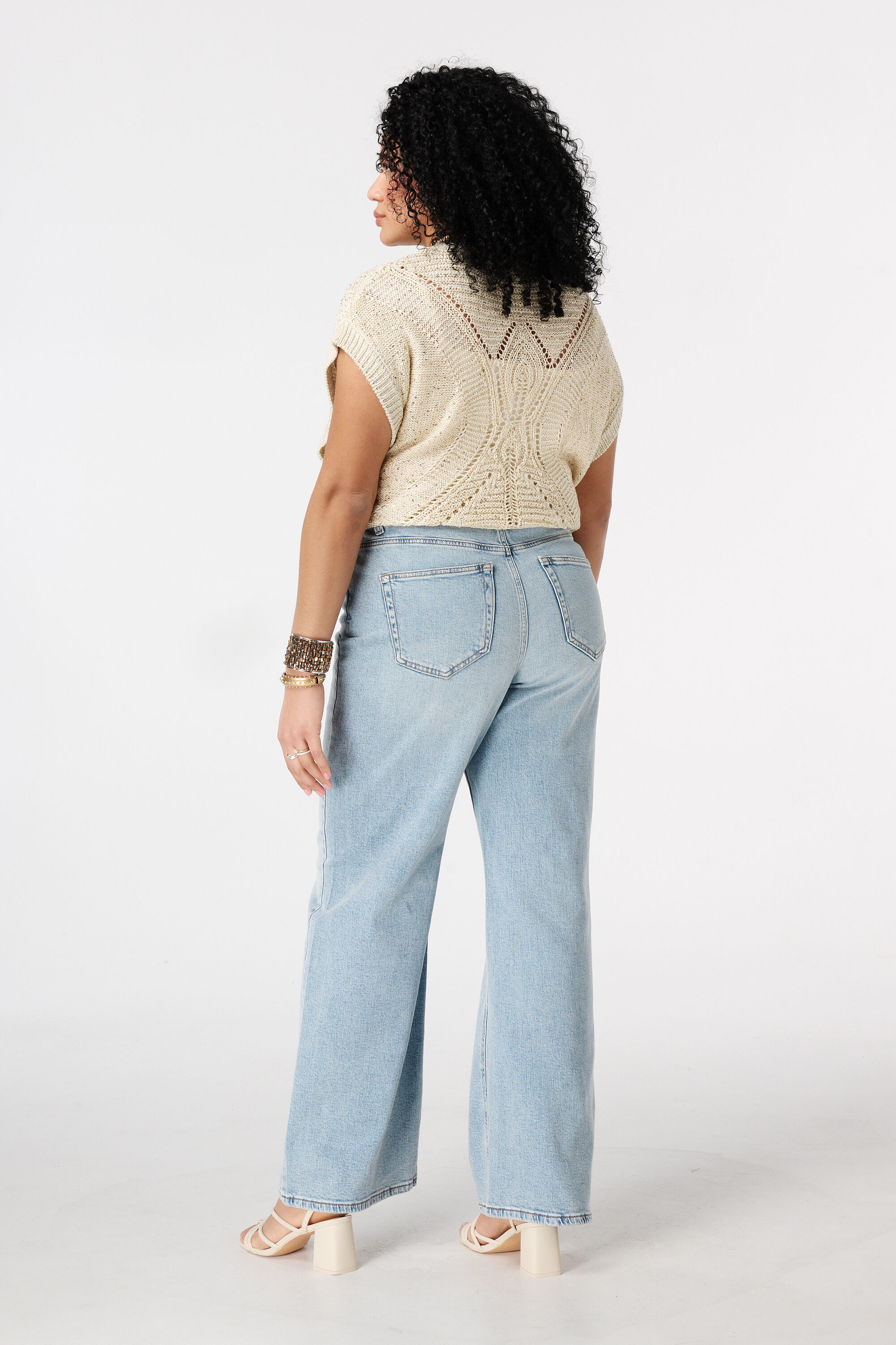 Vaqueros wide leg IVY largo 34 image number 3