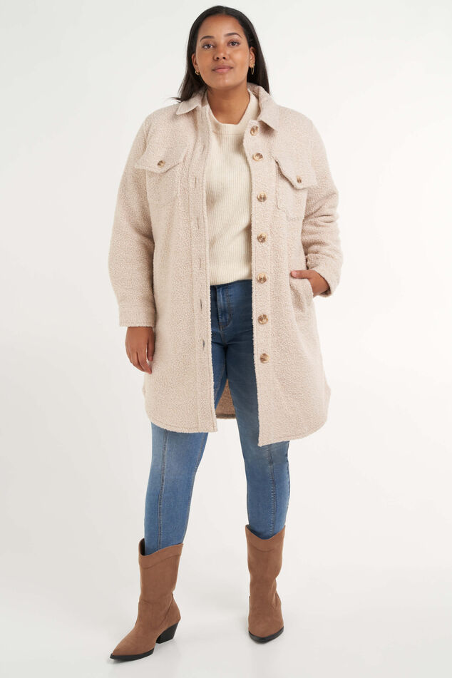 Sobrecamisa larga  image number 6