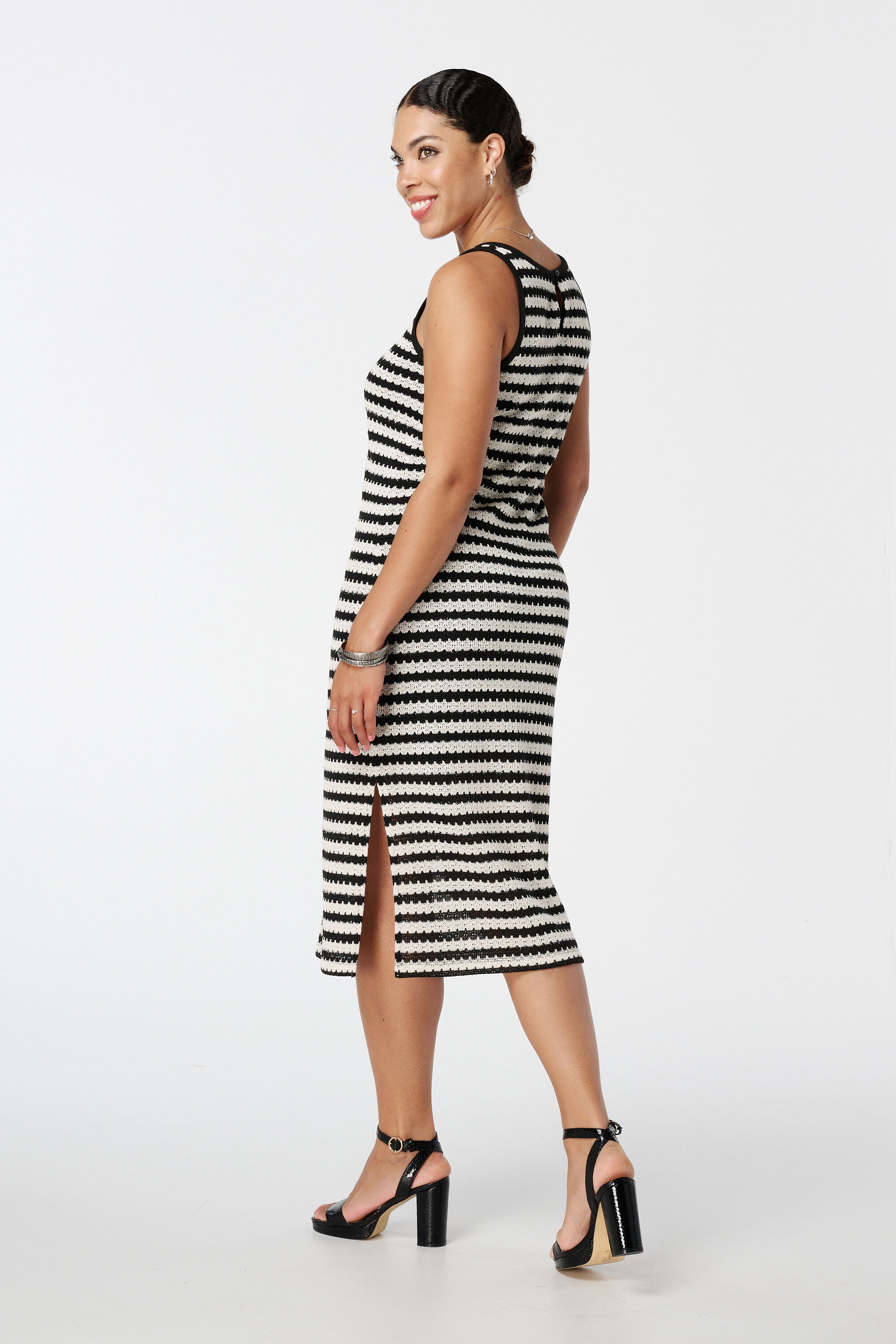Vestido de rayas image number 3