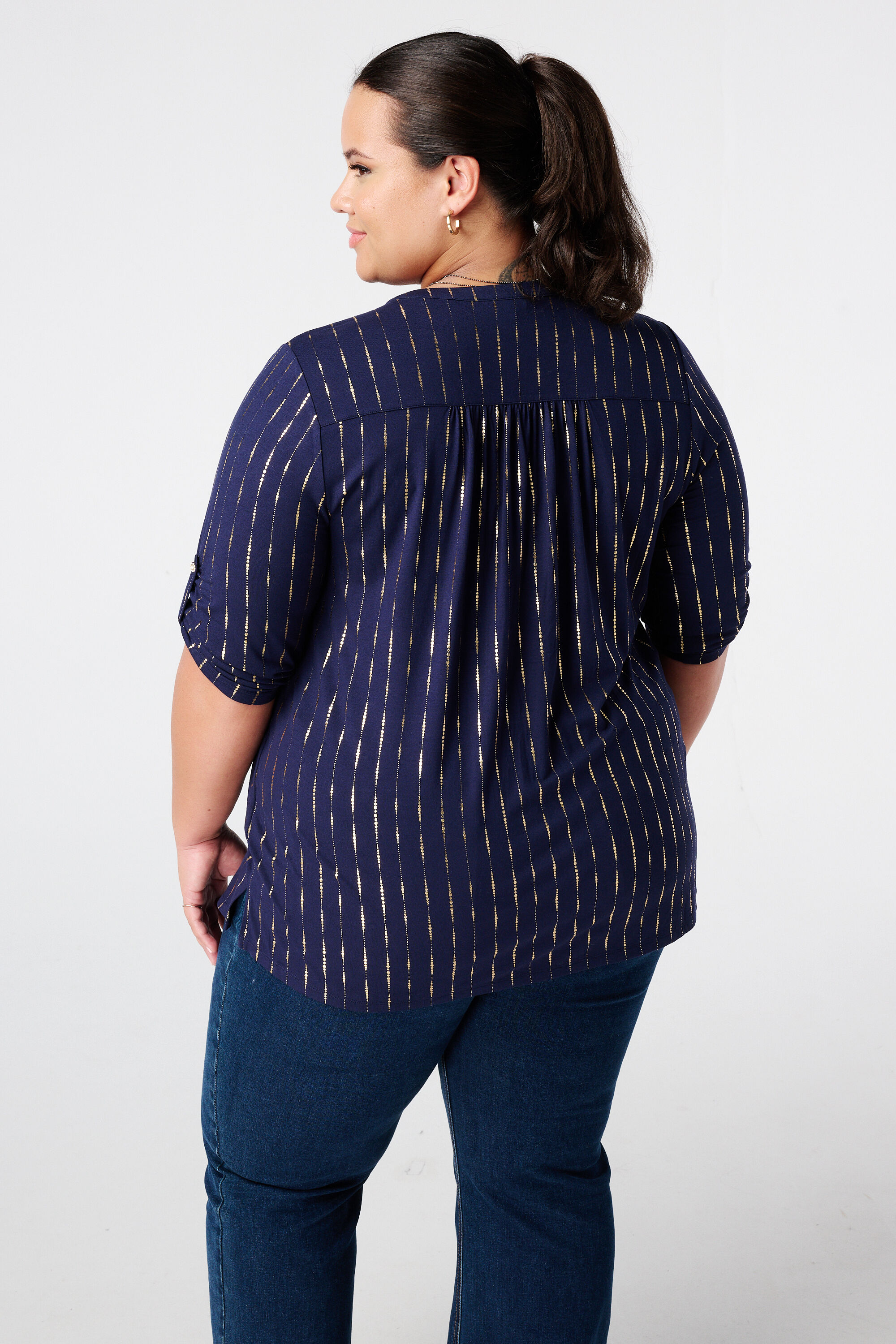 Top con estampado y foil print image number 3