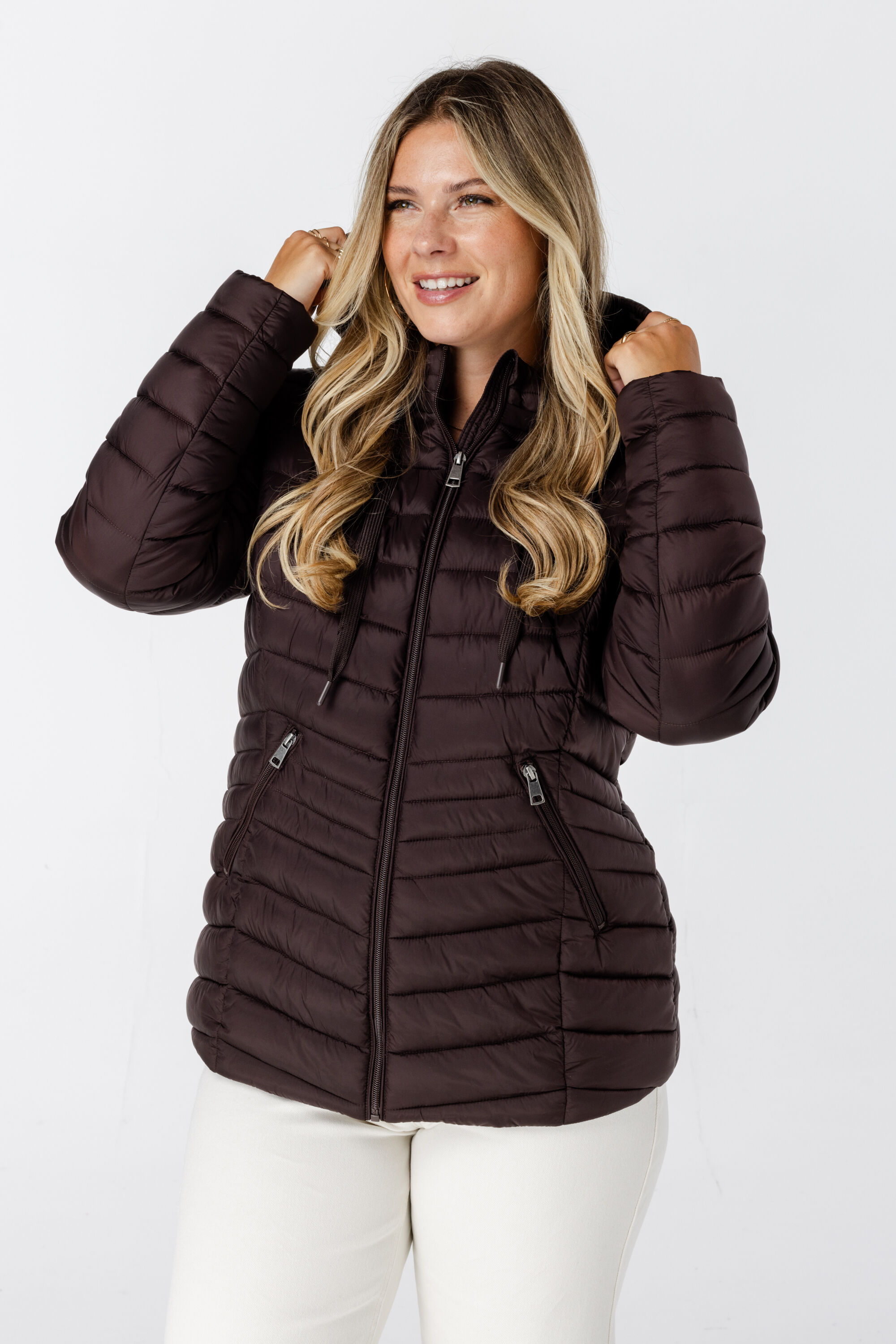 Chaqueta ligeramente acolchada
