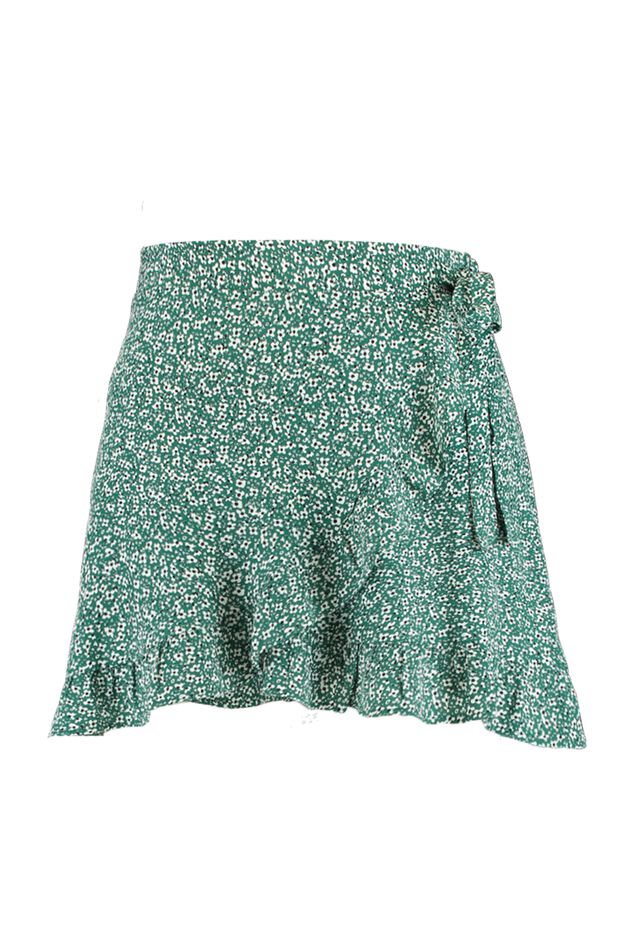 Skort con estampado floral  image number 2
