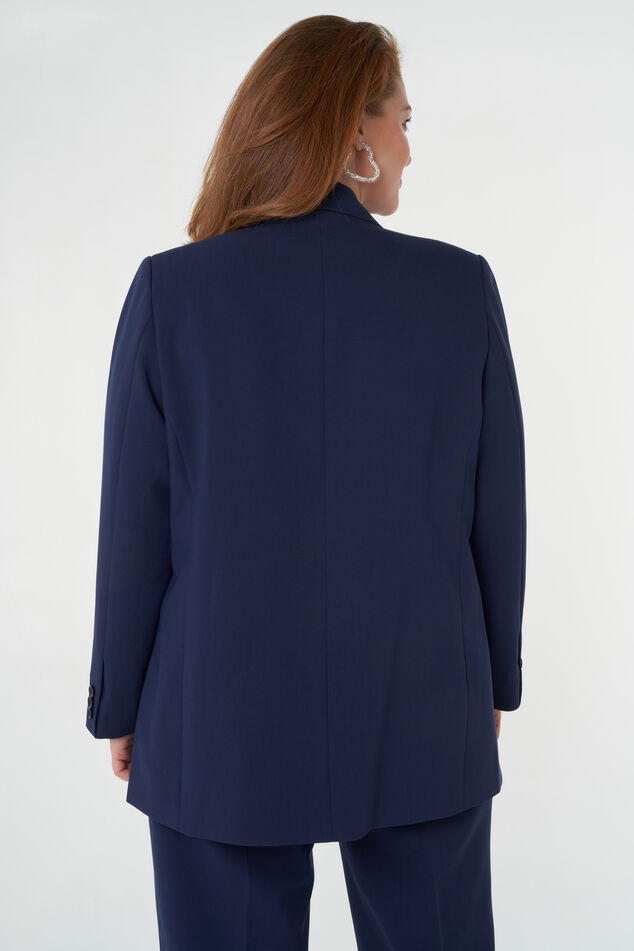 Blazer con cierre con botones image number 4