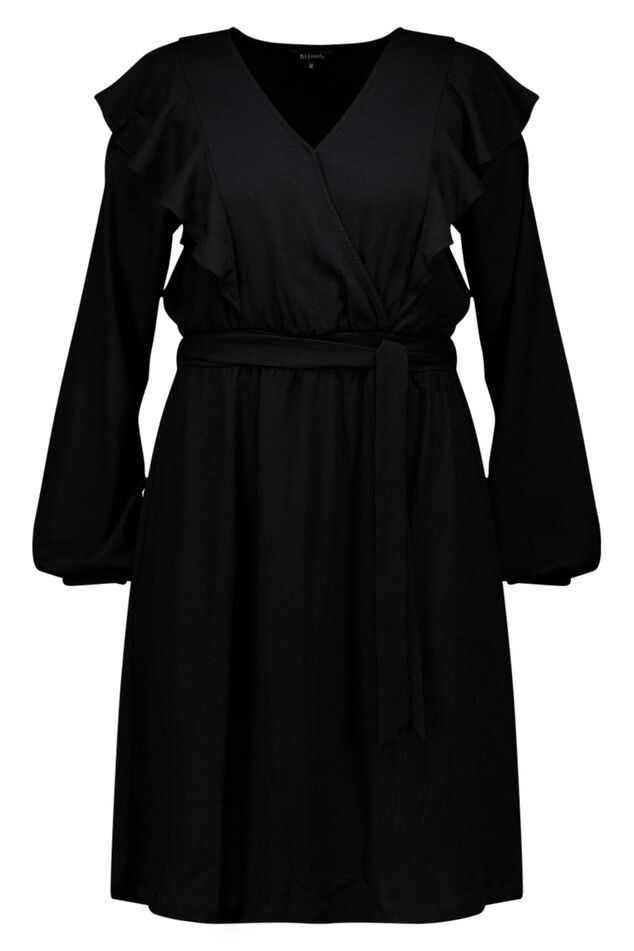 Vestido con volantes como detalle image number 1