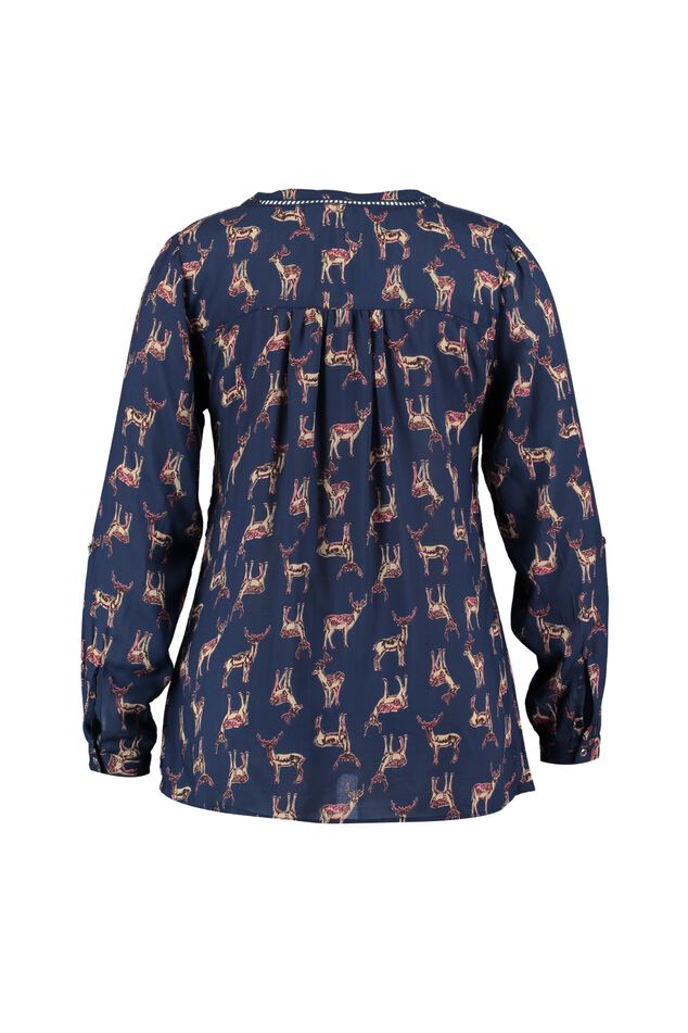 Blusa totalmente estampada image number 2