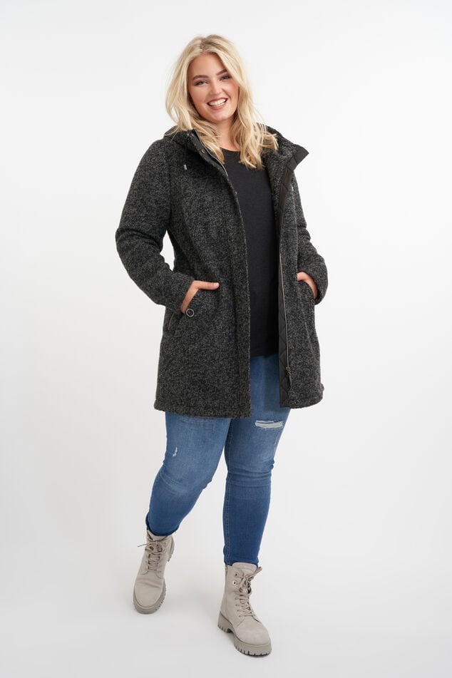 Abrigo con capucha image number 7