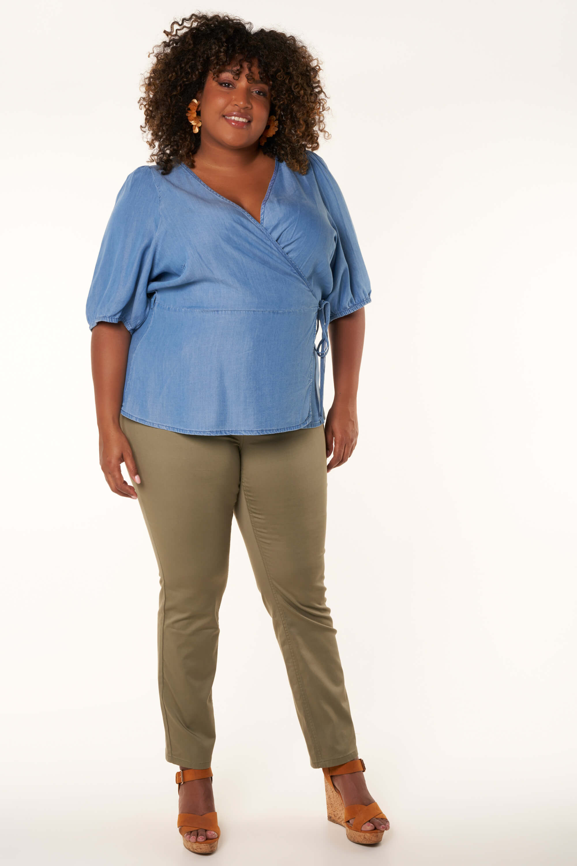 Blusa cruzada image number 6