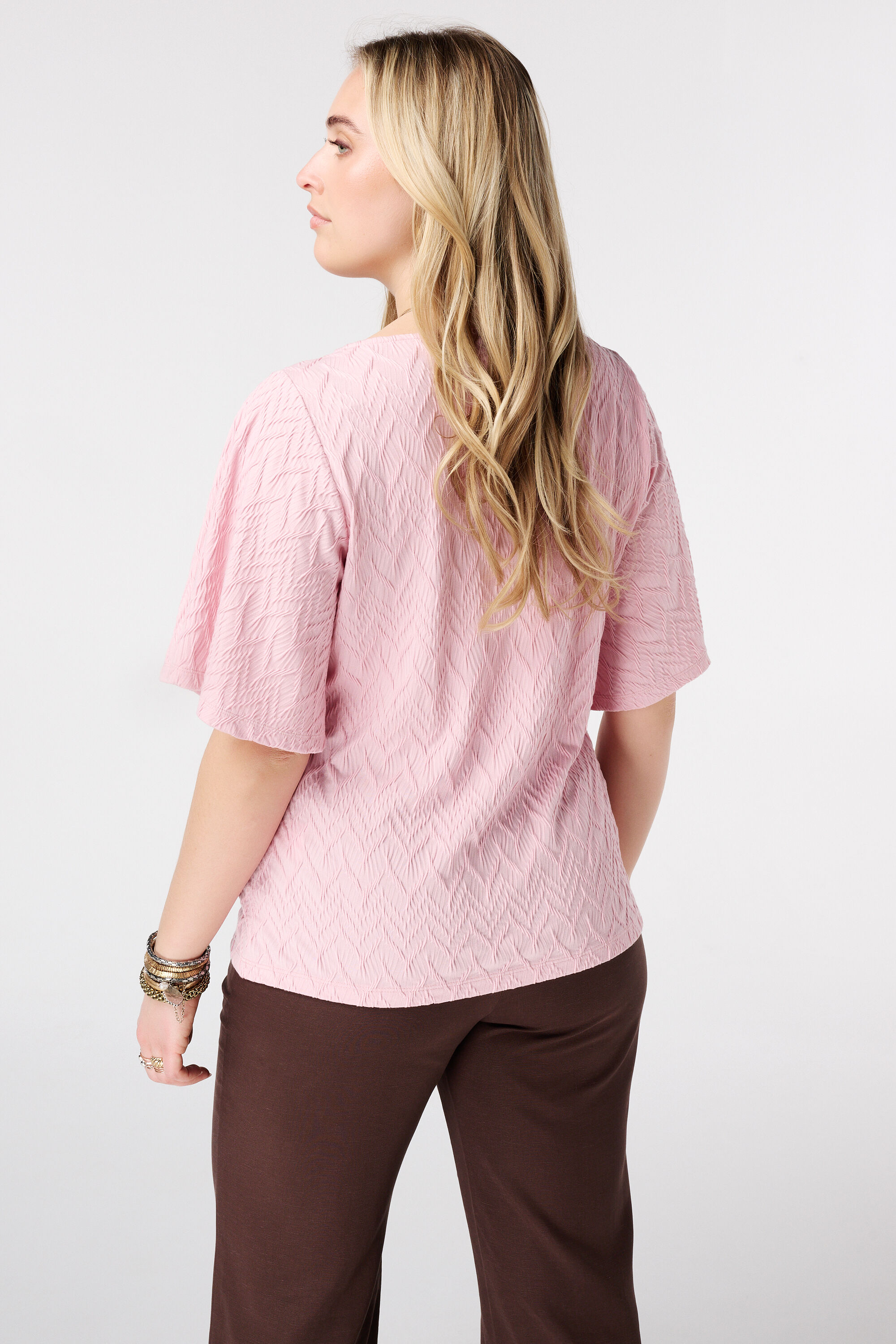 Top con escote barco image number 3