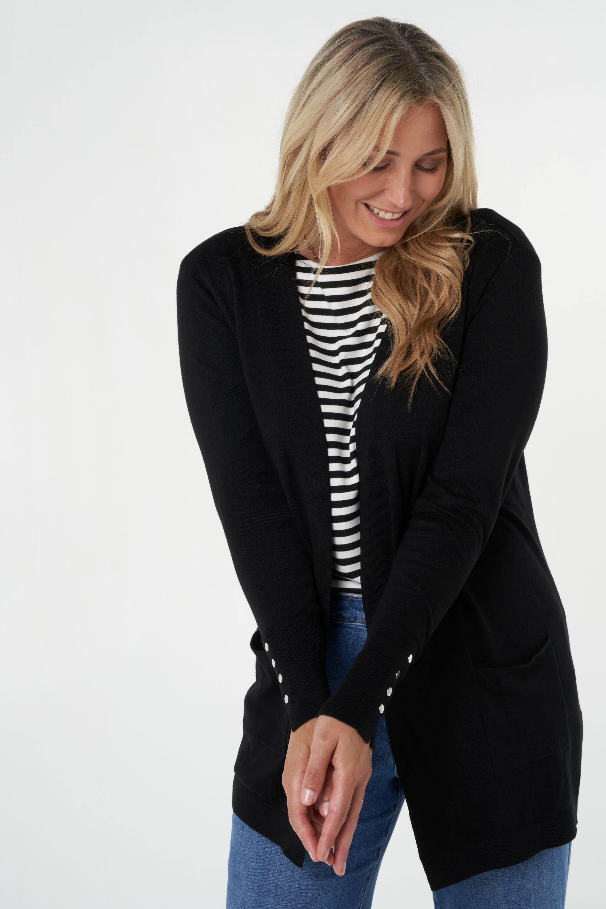 Chaleco tejido con bolsillos image number 6