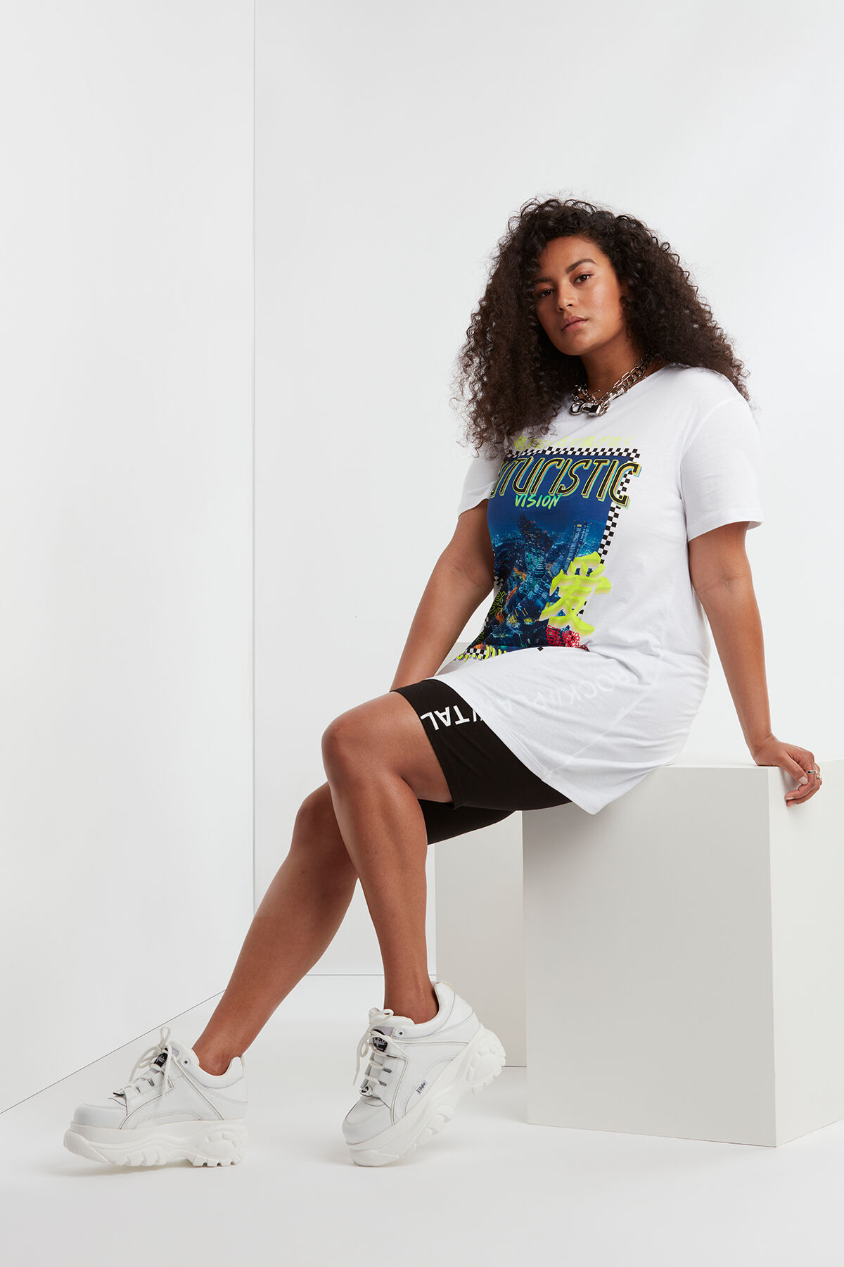 Vestido tipo camiseta image number 7