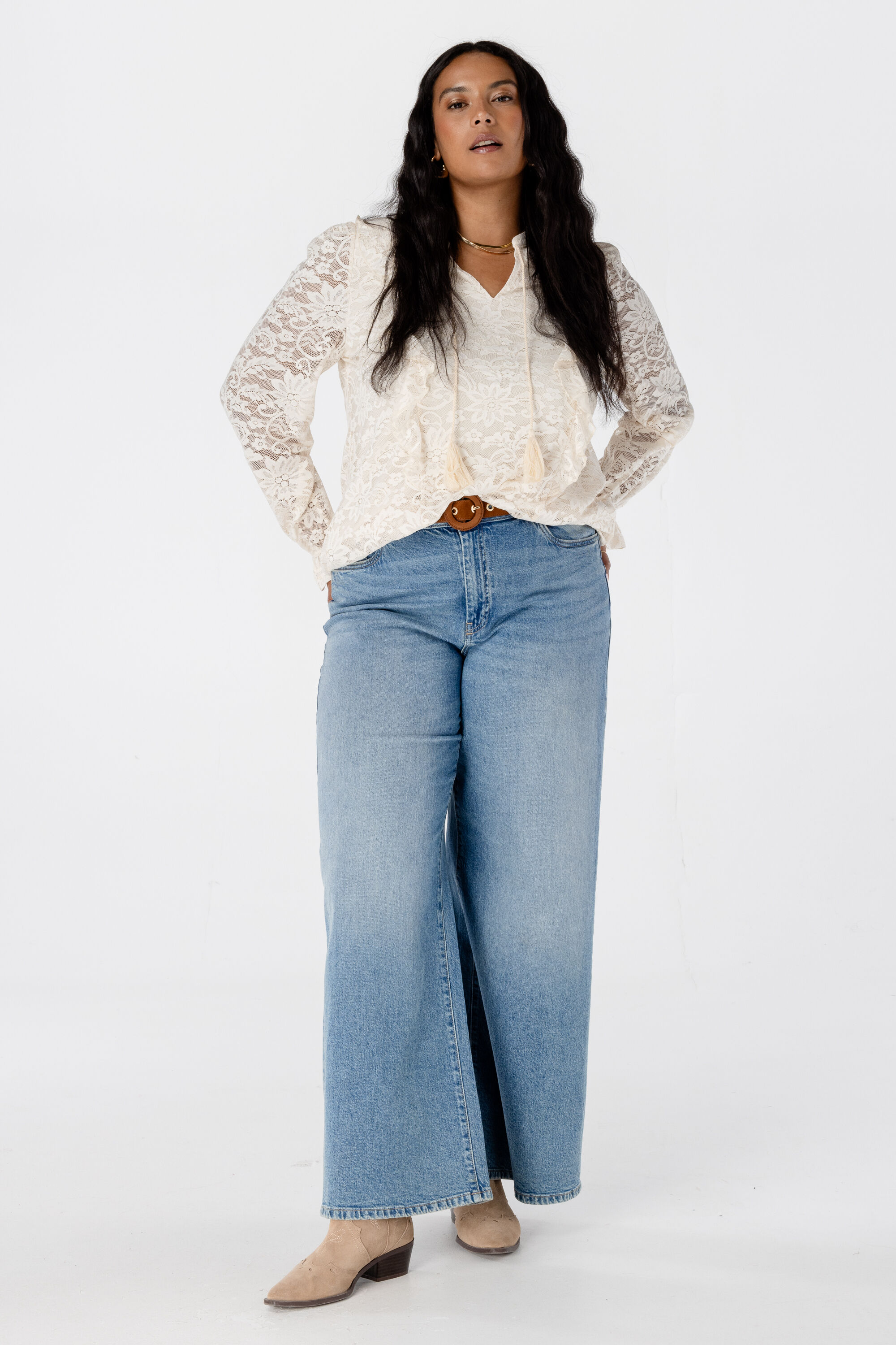 Top de encaje image number 5