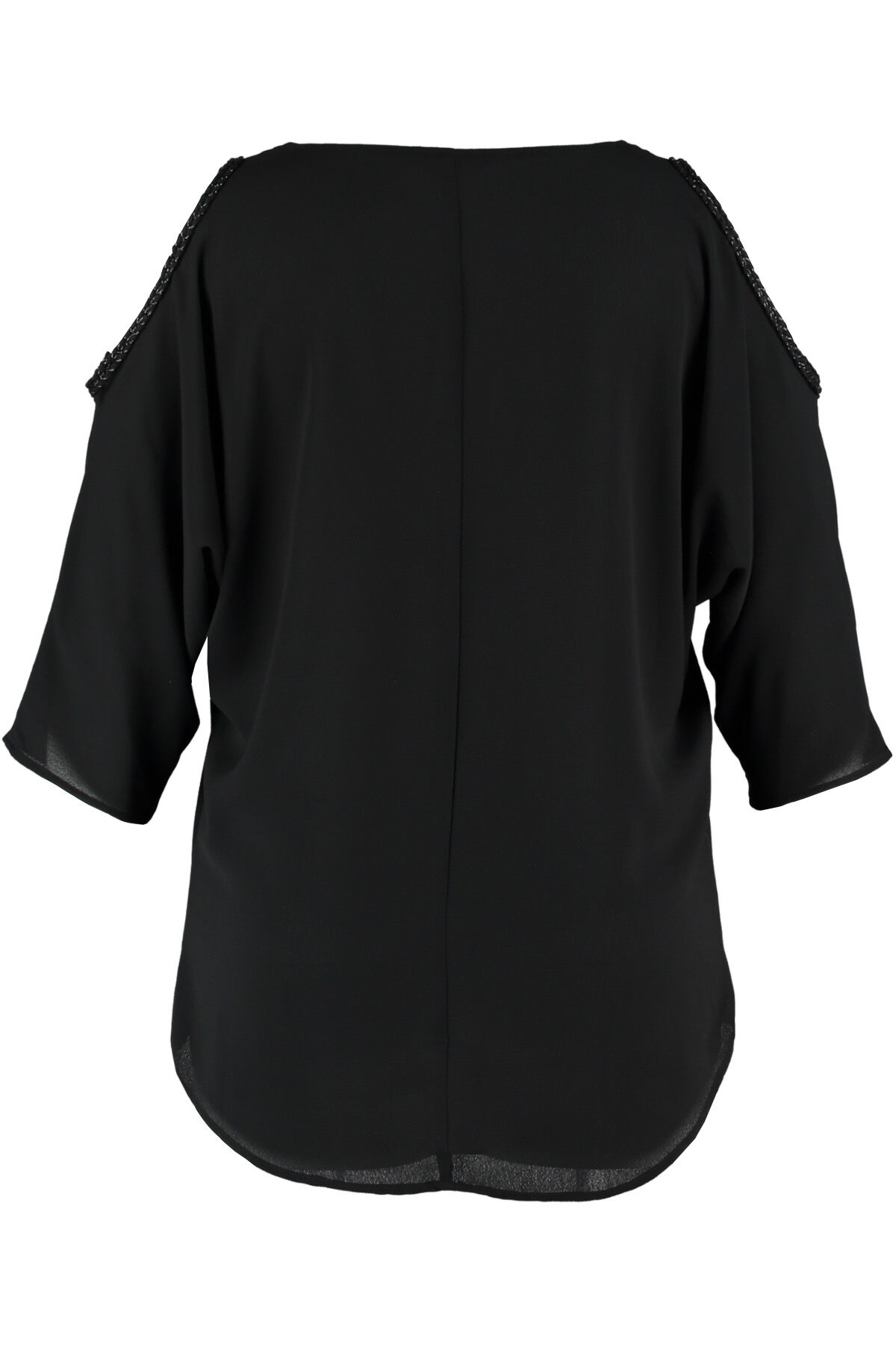 T&uacute;nica con detalles dorados image number 2