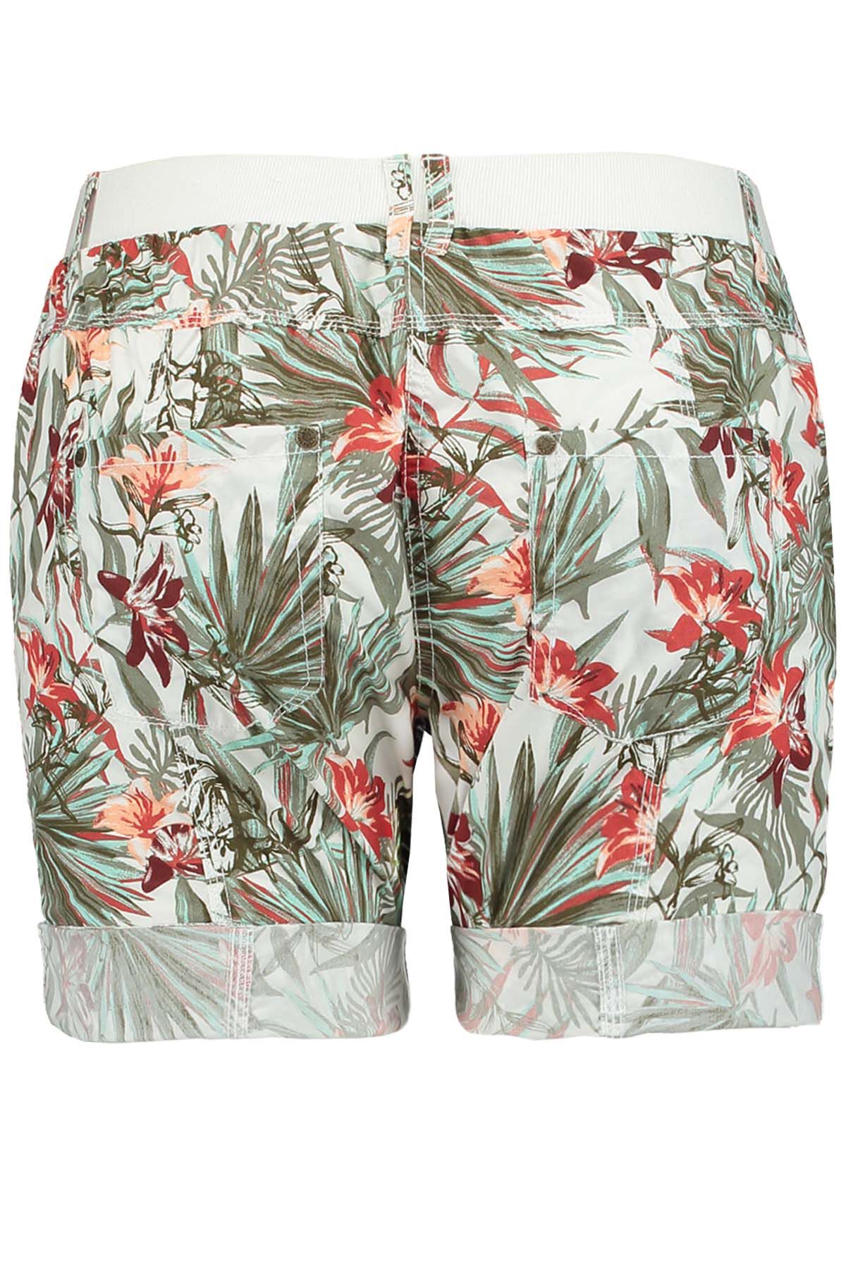 Shorts de viscosa con estampado image number 2