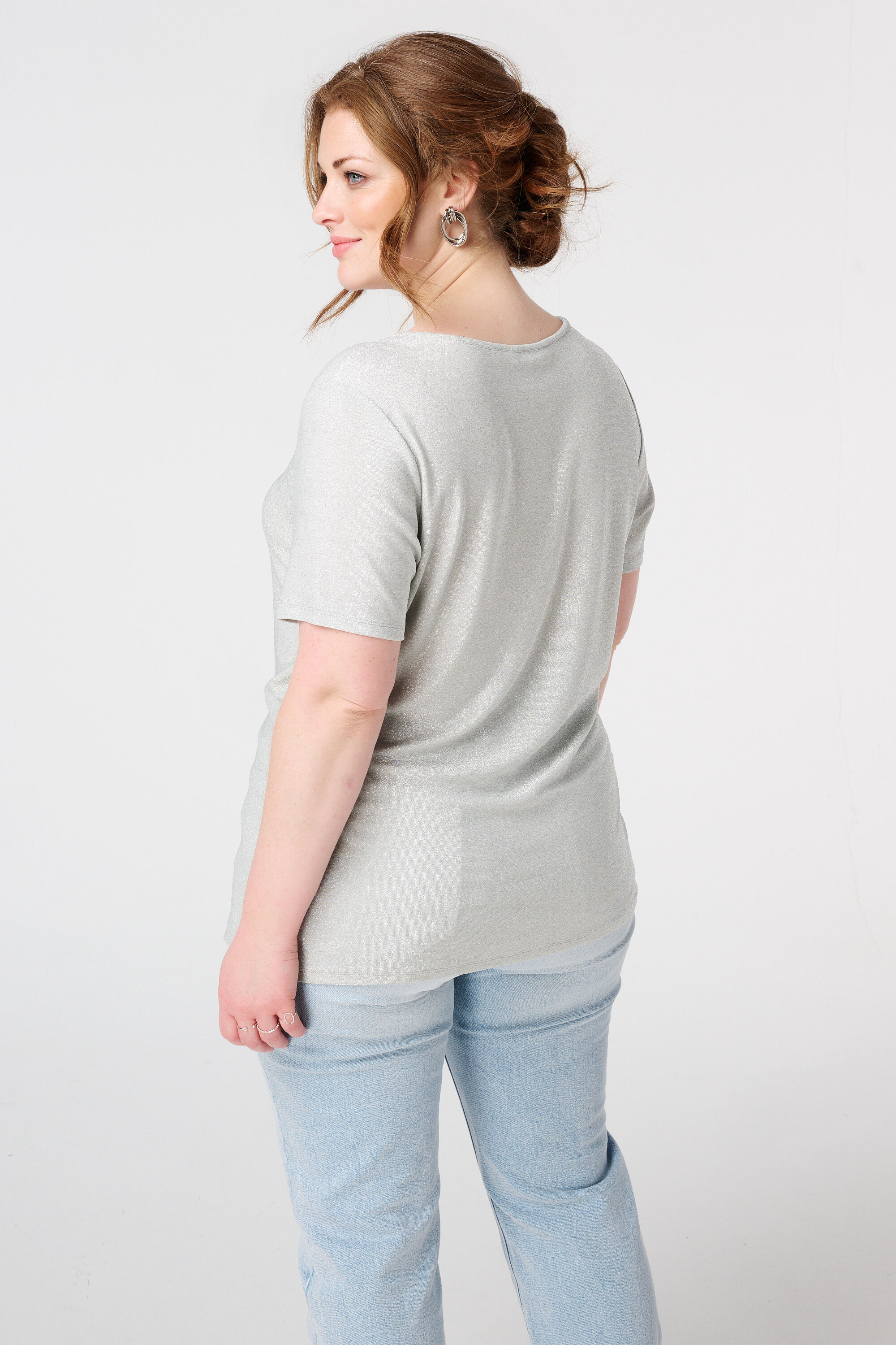 Camiseta con purpurina image number 3