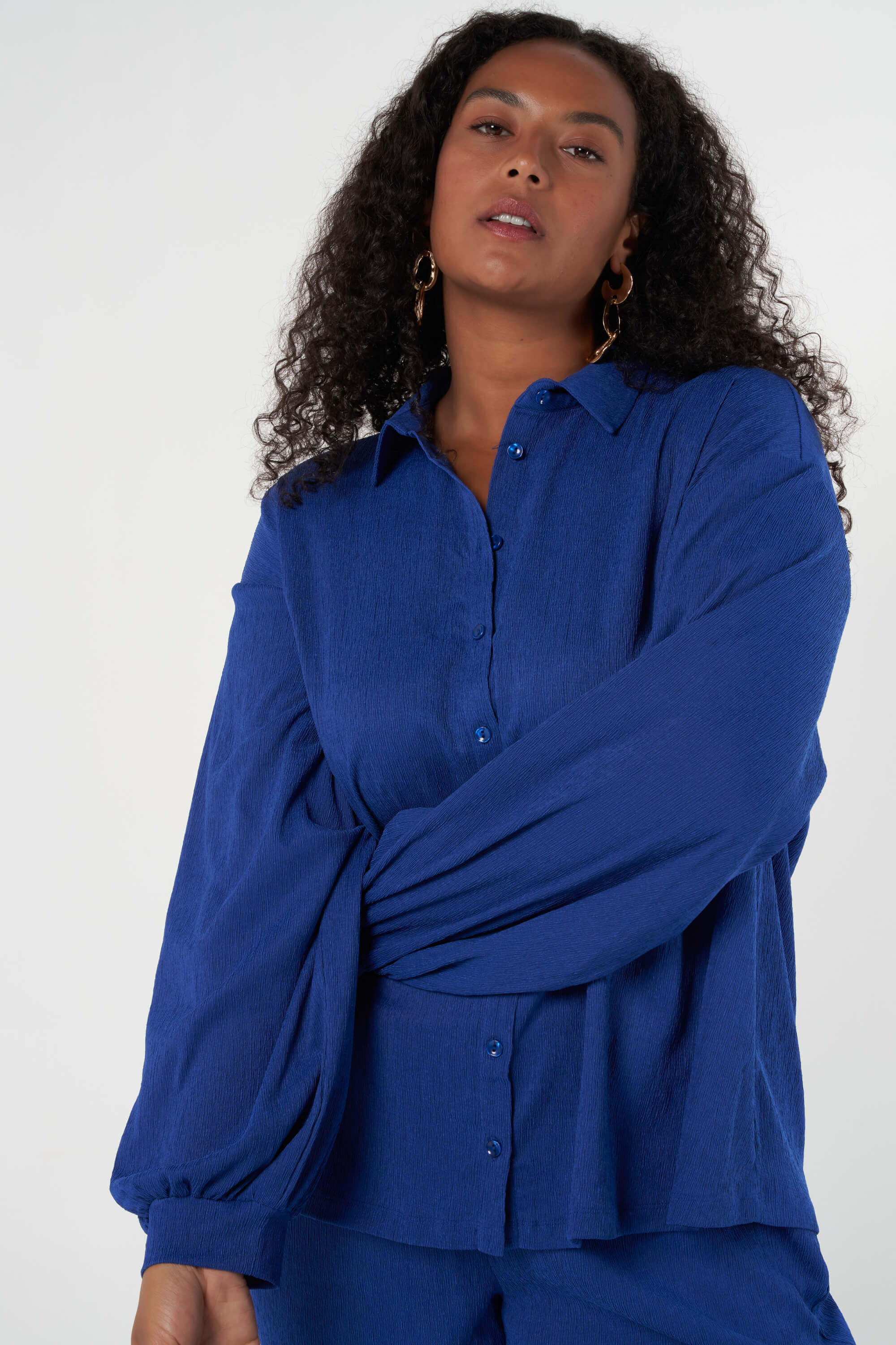 Blusa de corte holgado image number 6