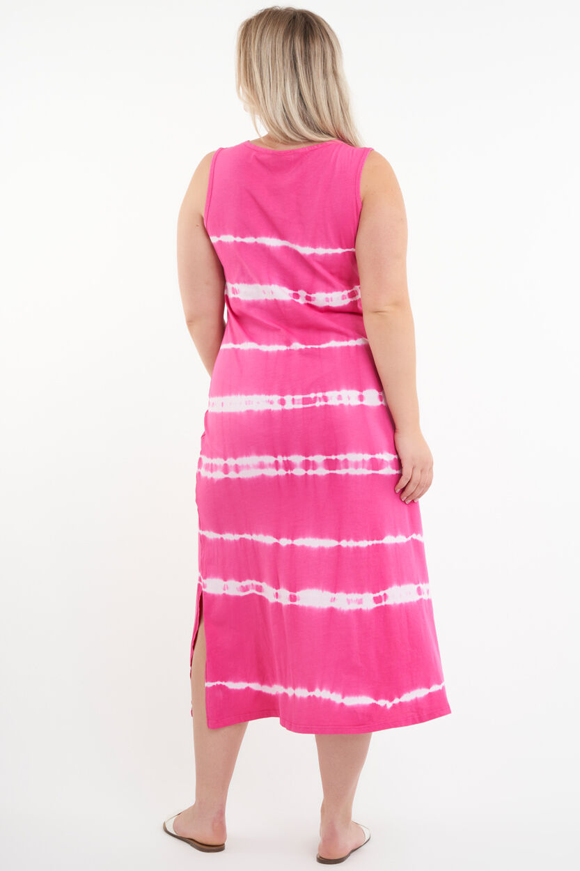 Vestido con estampado tie-dye image number 3