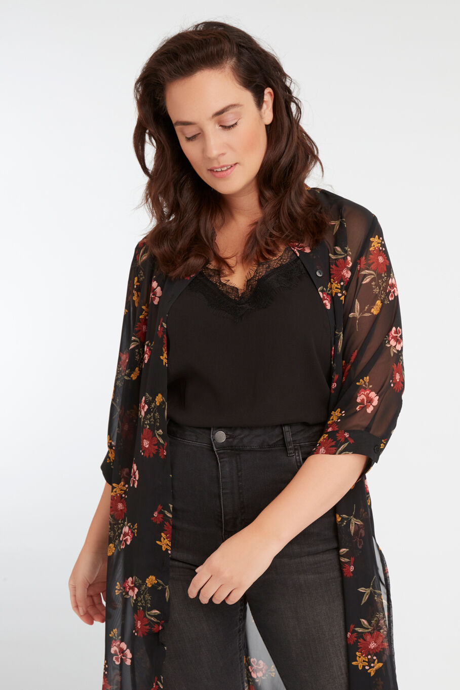 Blusa transparente image number 6