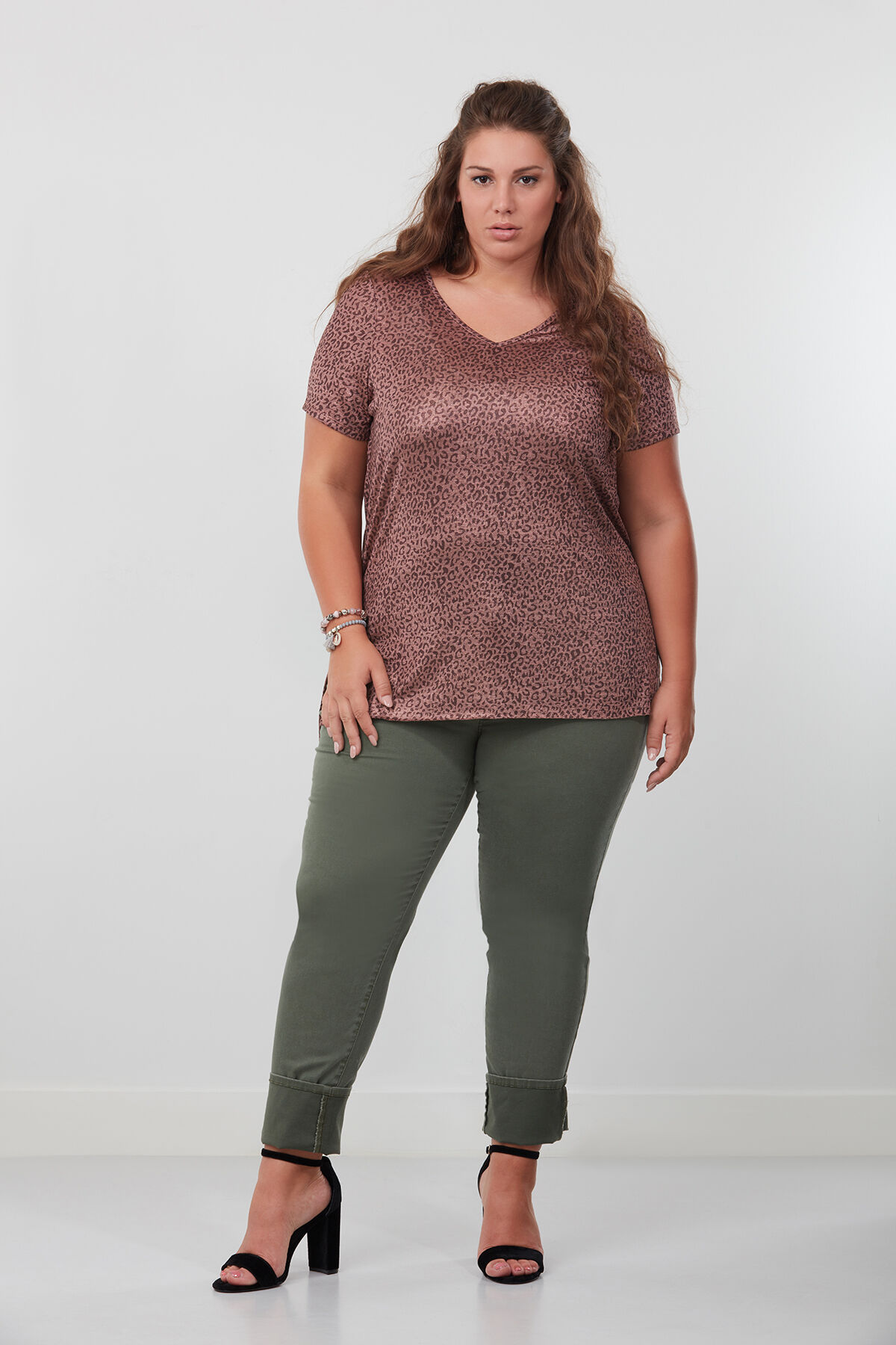 Top con estampado integral image number 3