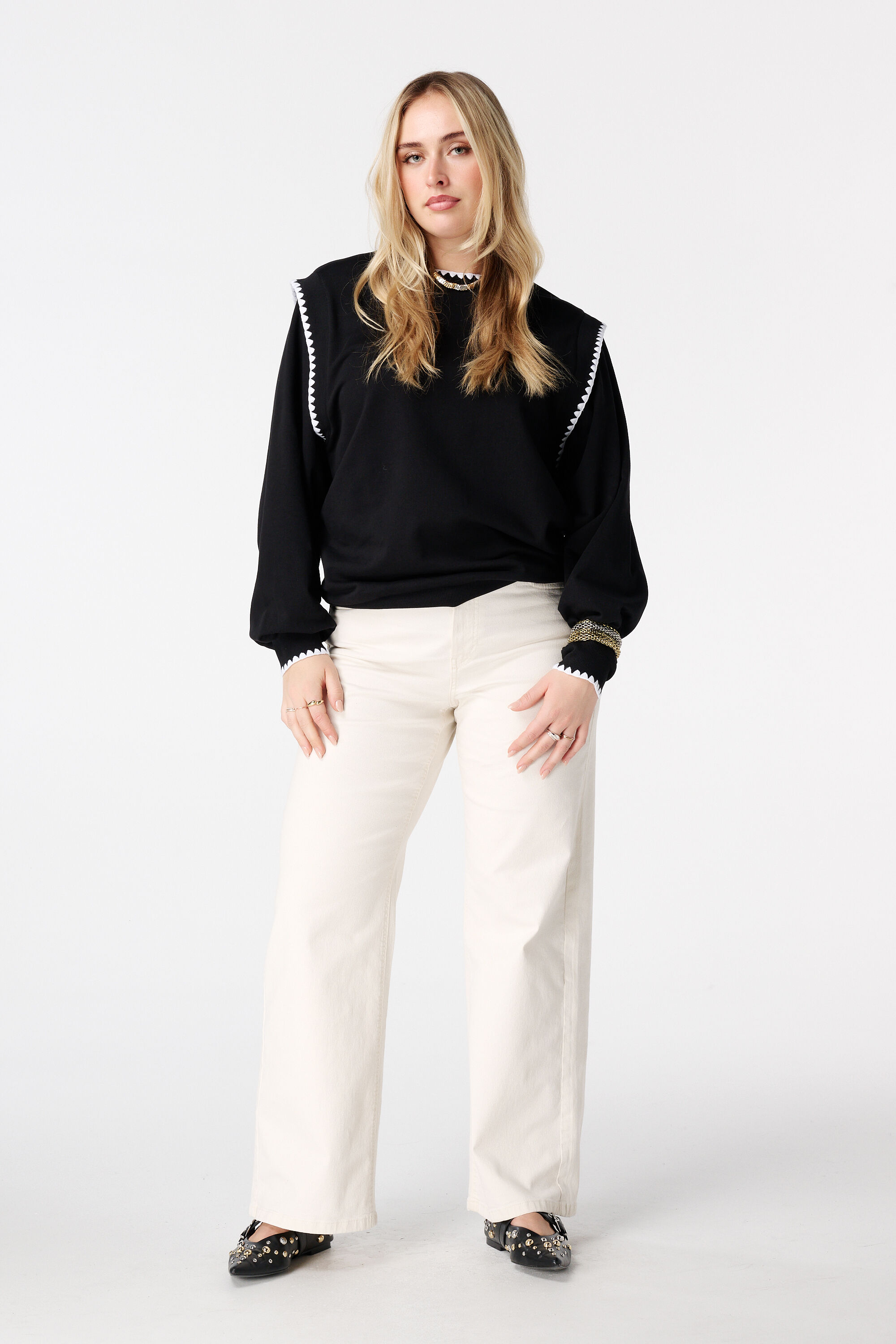 Jersey con ribetes en contraste image number 5