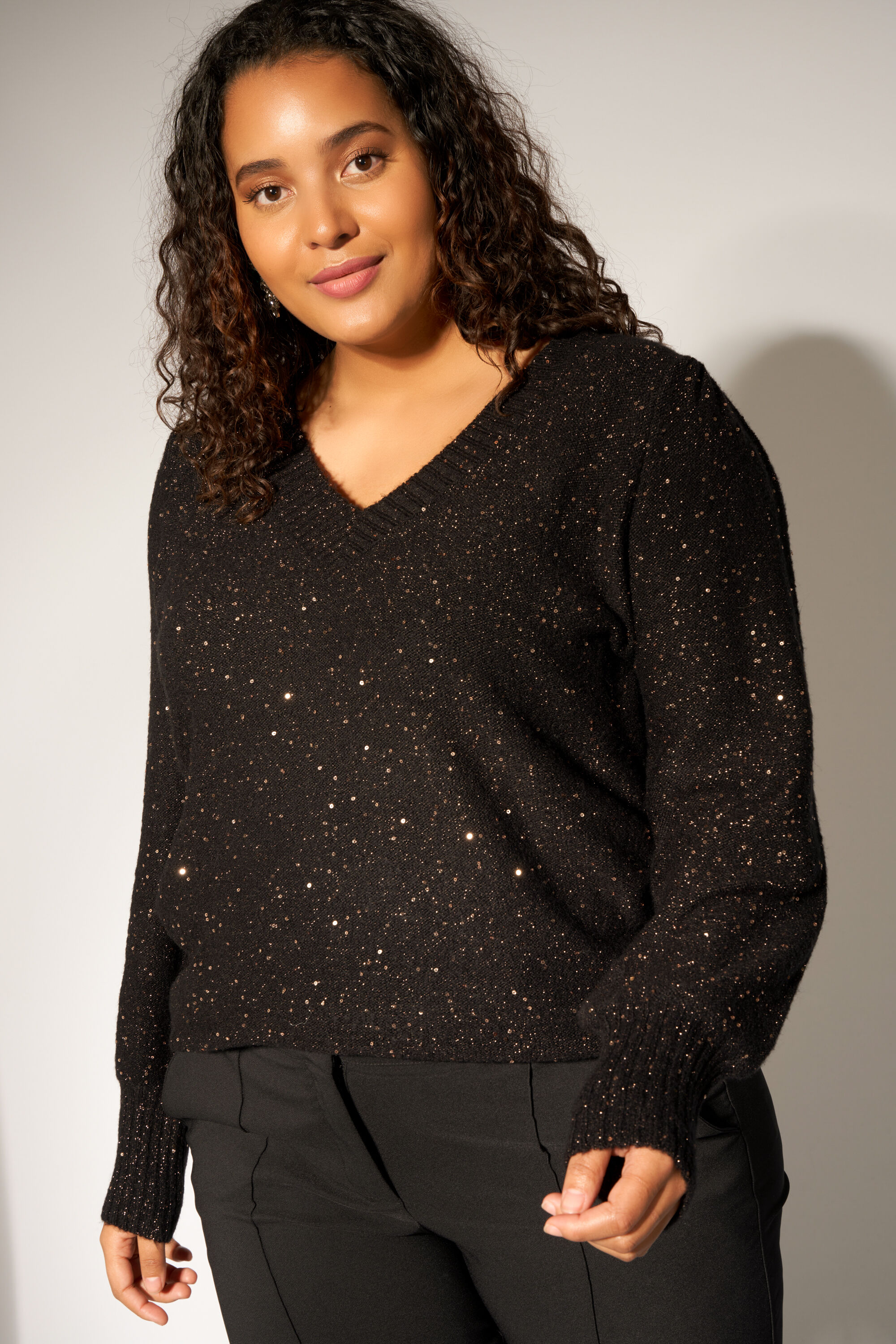 Sueter on sale con lentejuelas