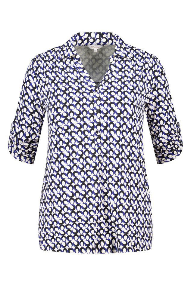 Top de jersey con estampado image number 1