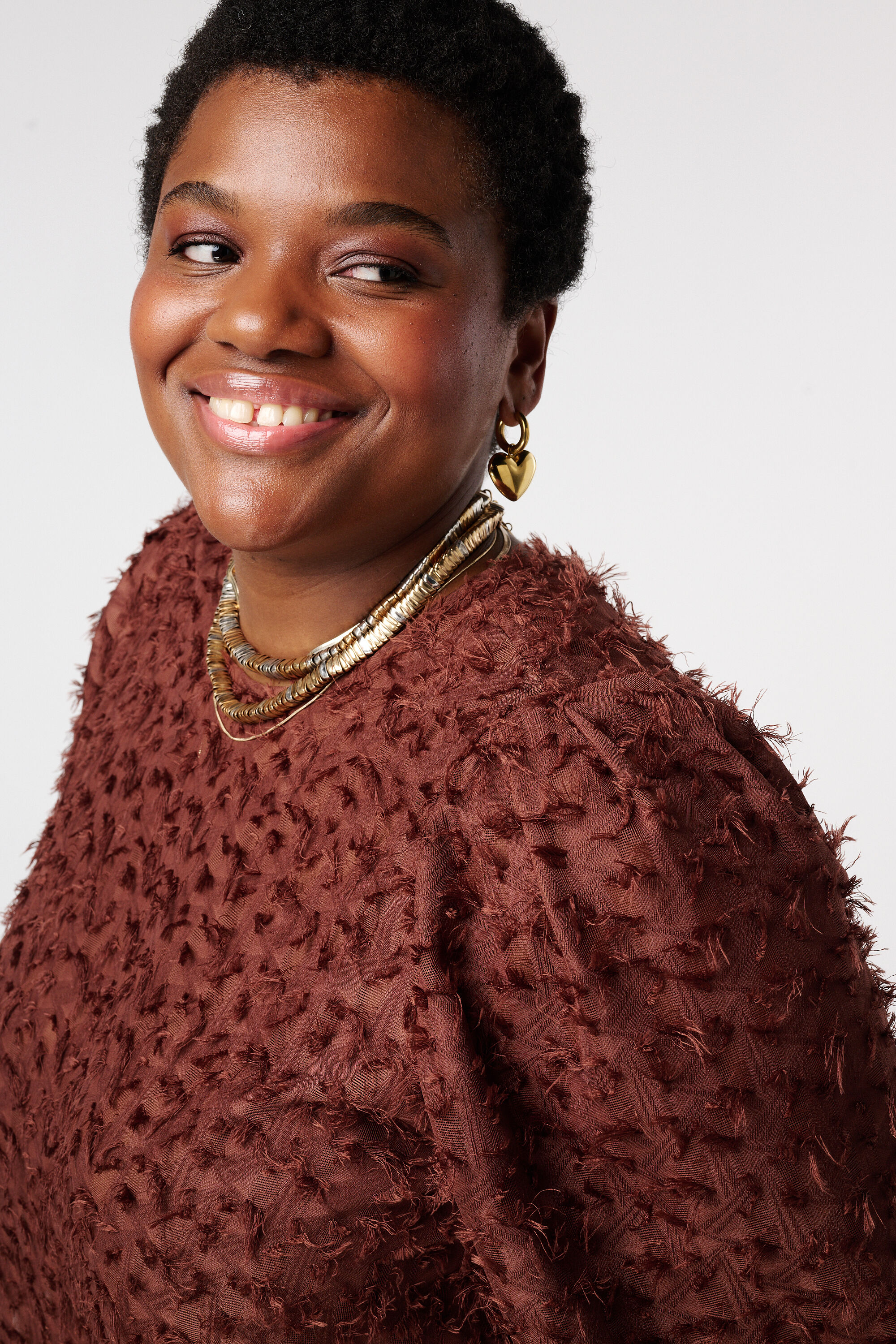 Blusa con textura image number 4