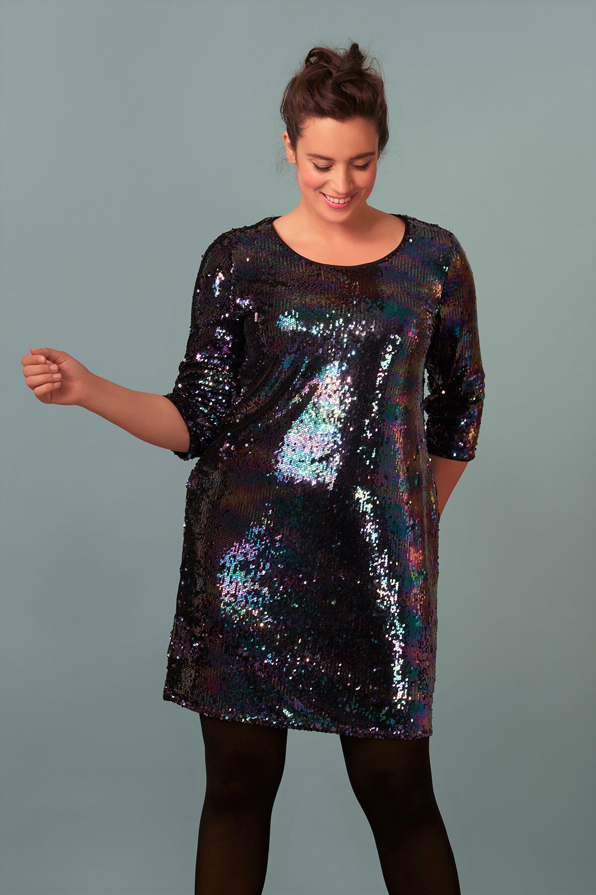 Vestido de lentejuelas image number 4