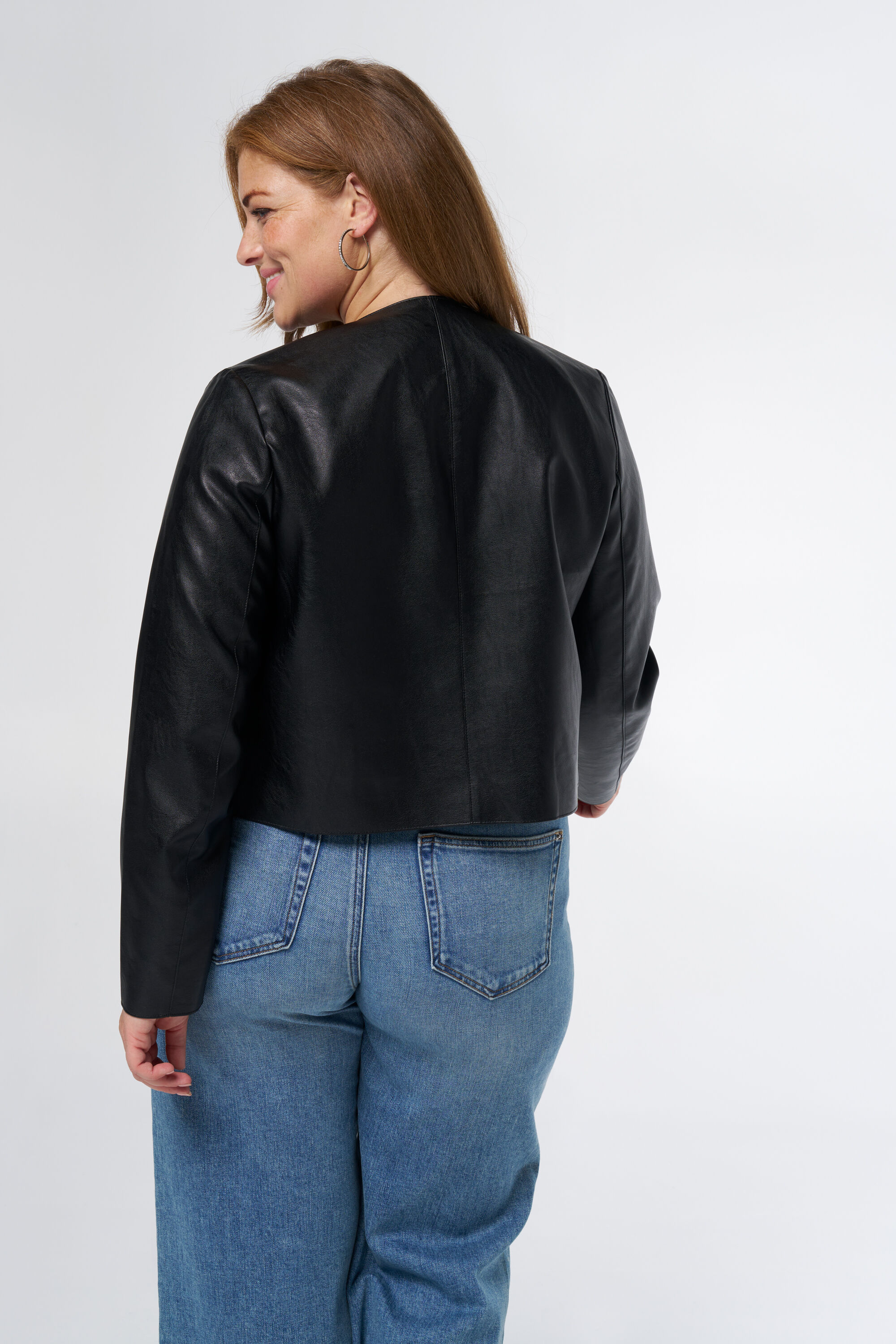 Cazadora imitaci&oacute;n cuero image number 3