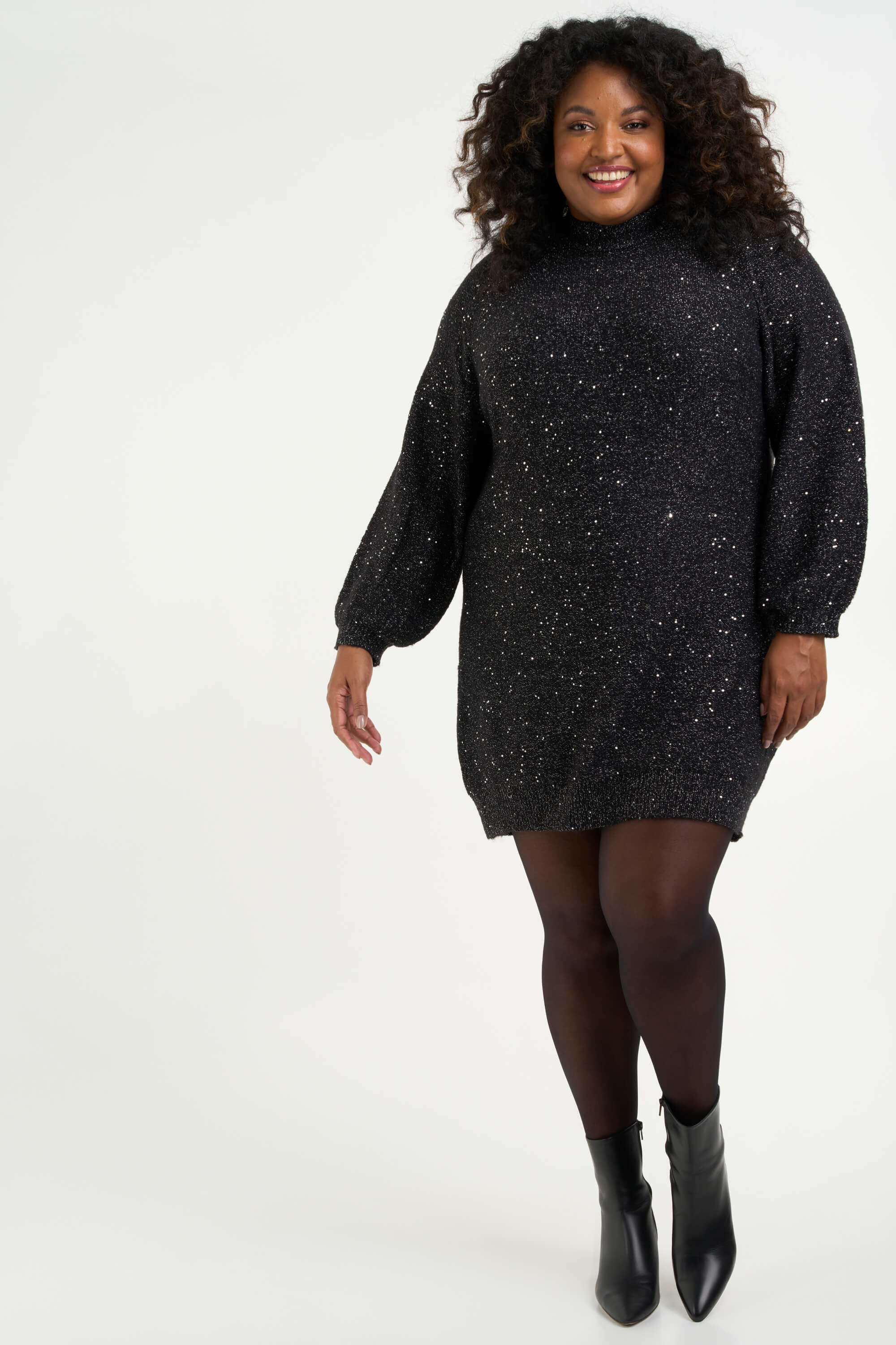 Su&eacute;ter con purpurina image number 0