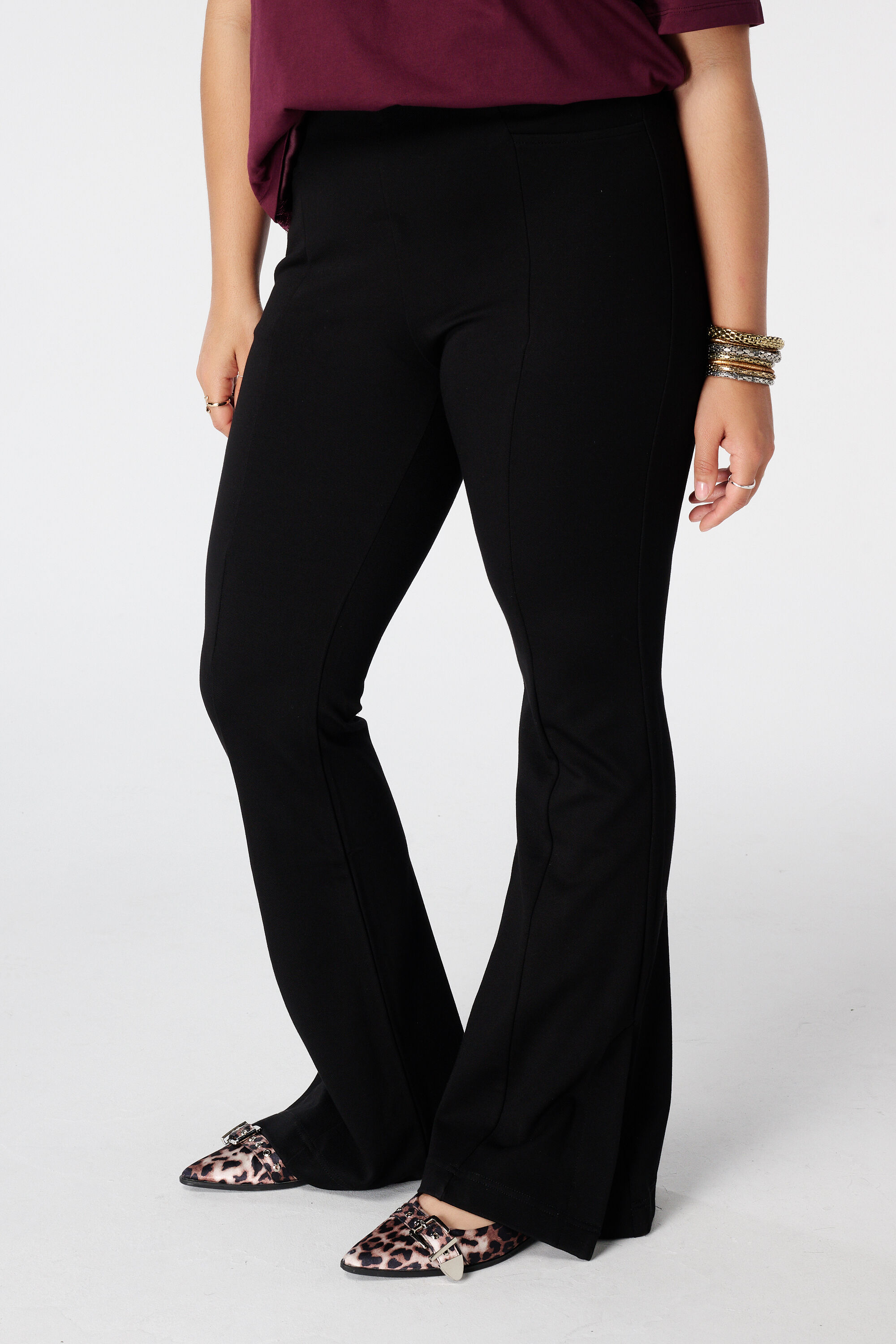 Treggings con costuras decorativas image number 5