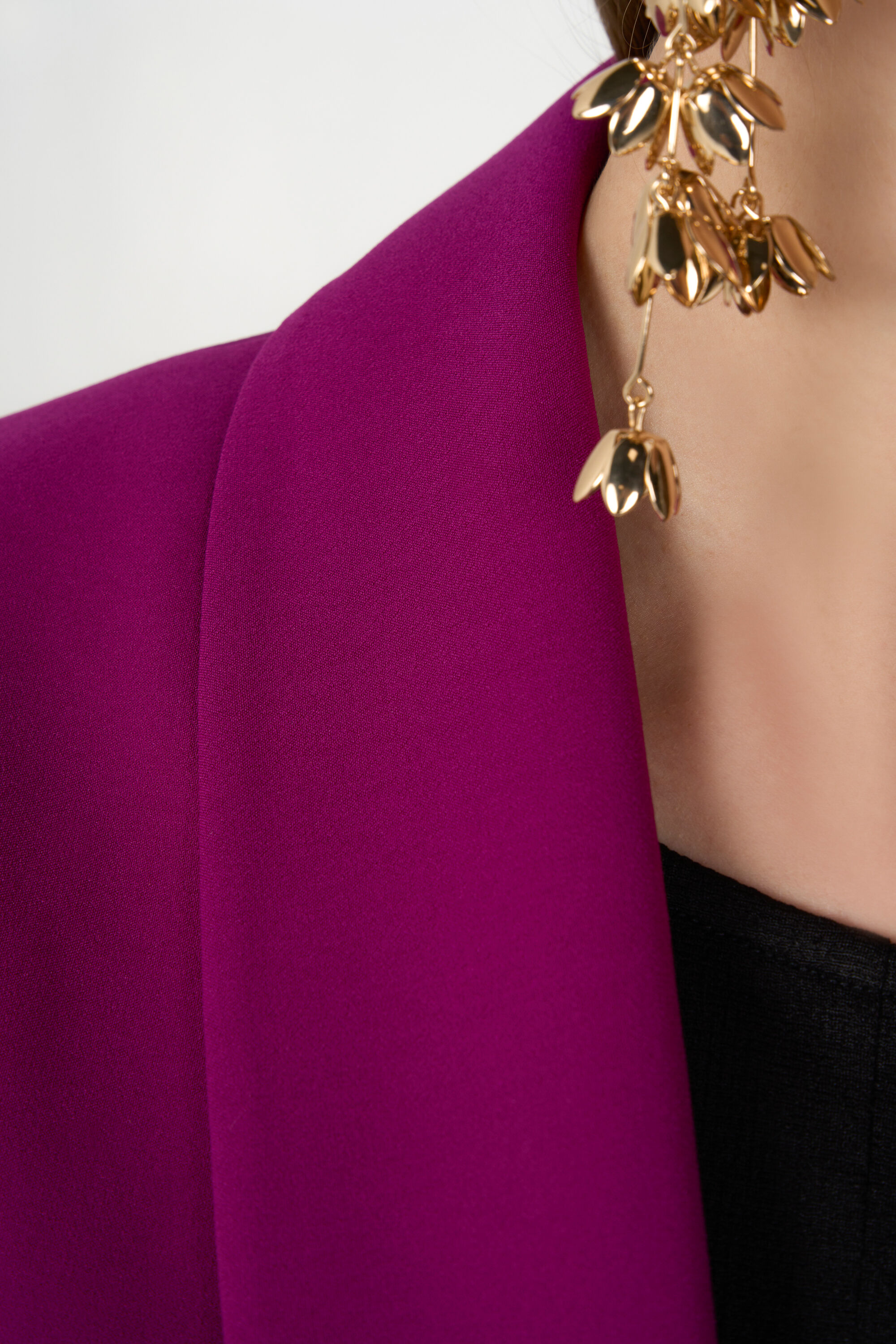 Blazer con cinto image number 4