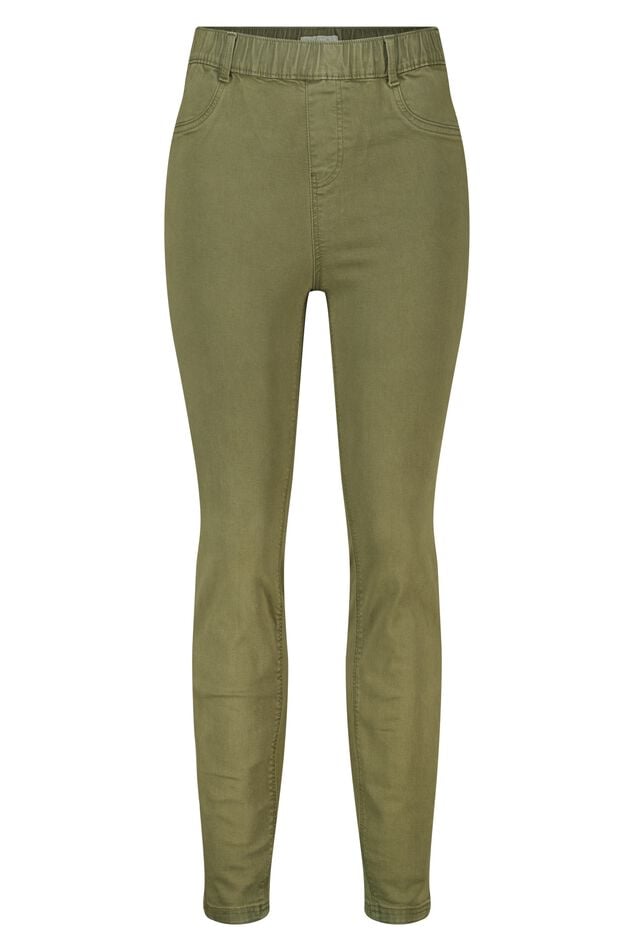 Treggings con aspecto denim image number 1