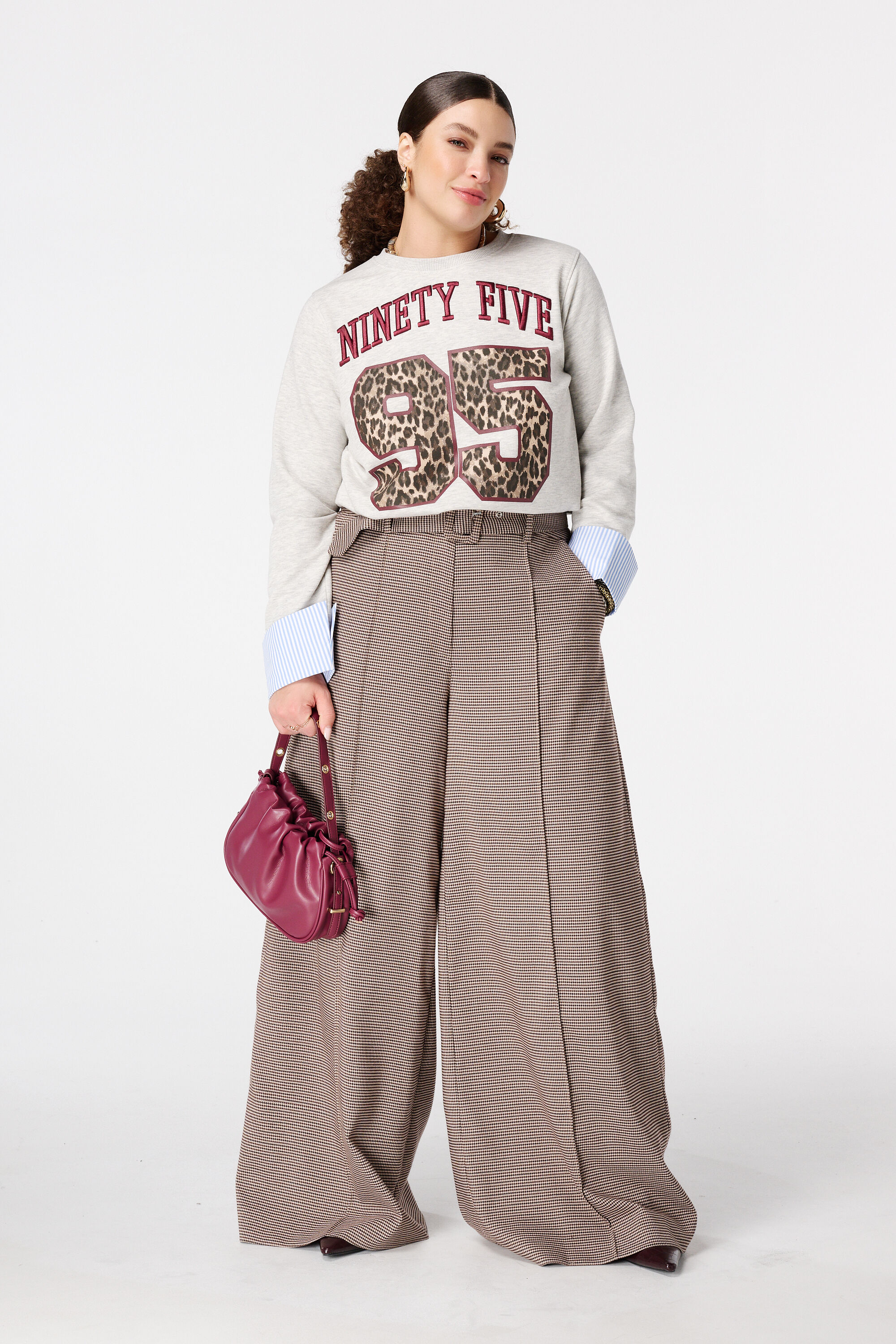 Jersey con detalles de blusa image number 5