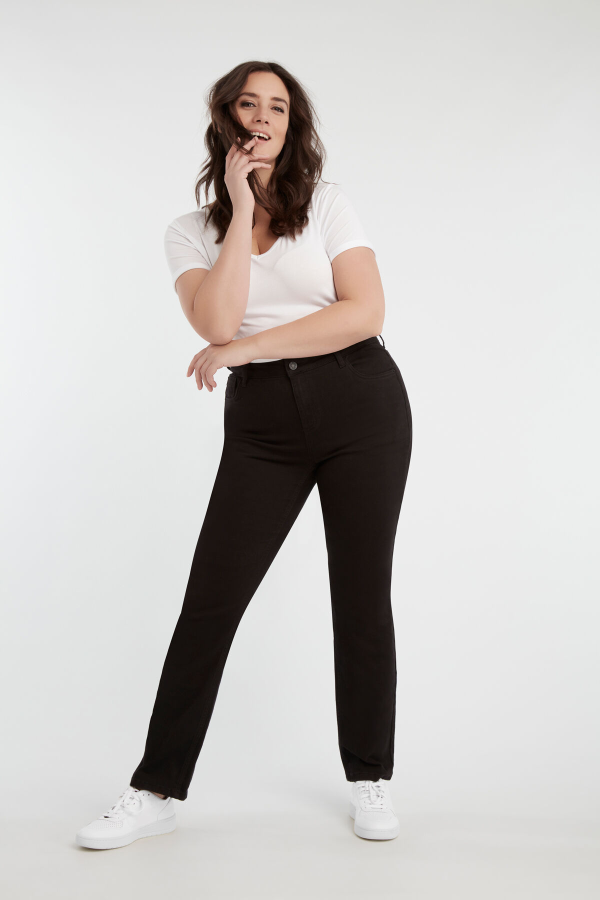 Vaqueros LILY de corte recto image number 7