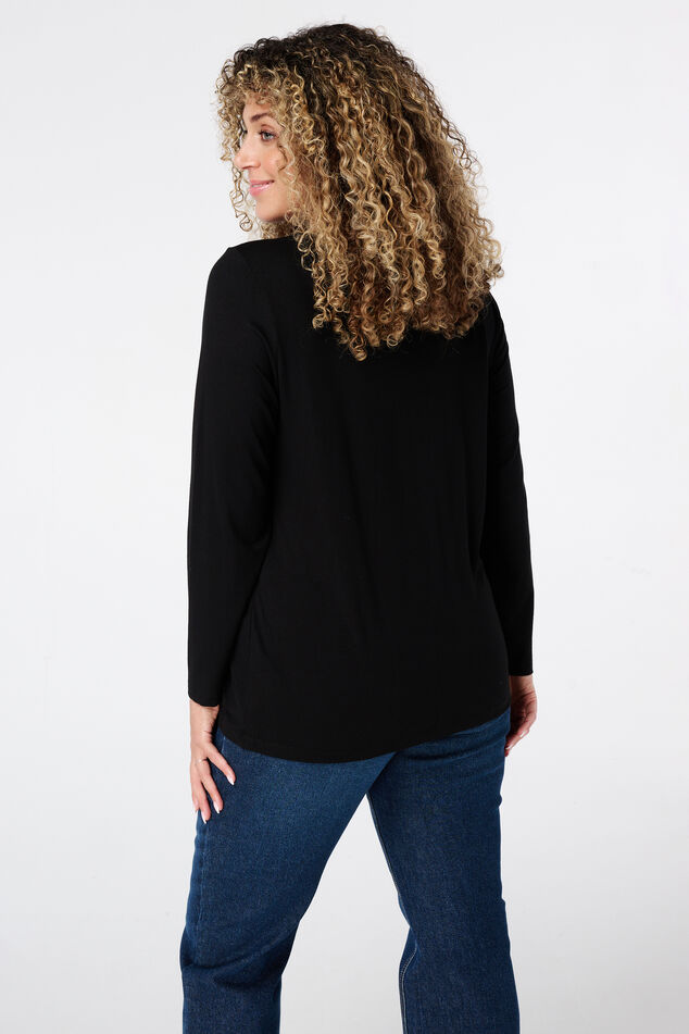 Top de manga larga image number 3