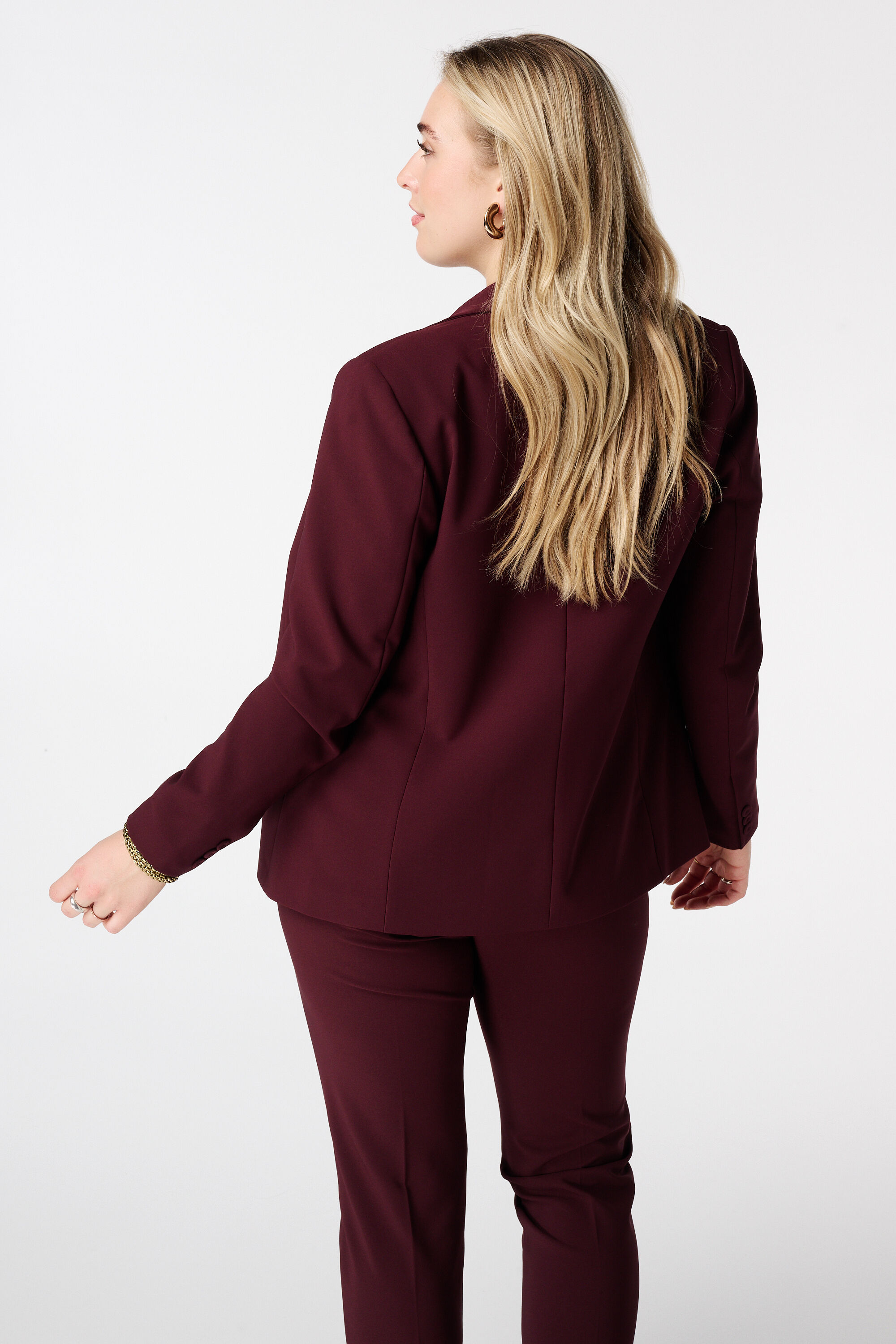 Blazer con cierre de un bot&oacute;n image number 3