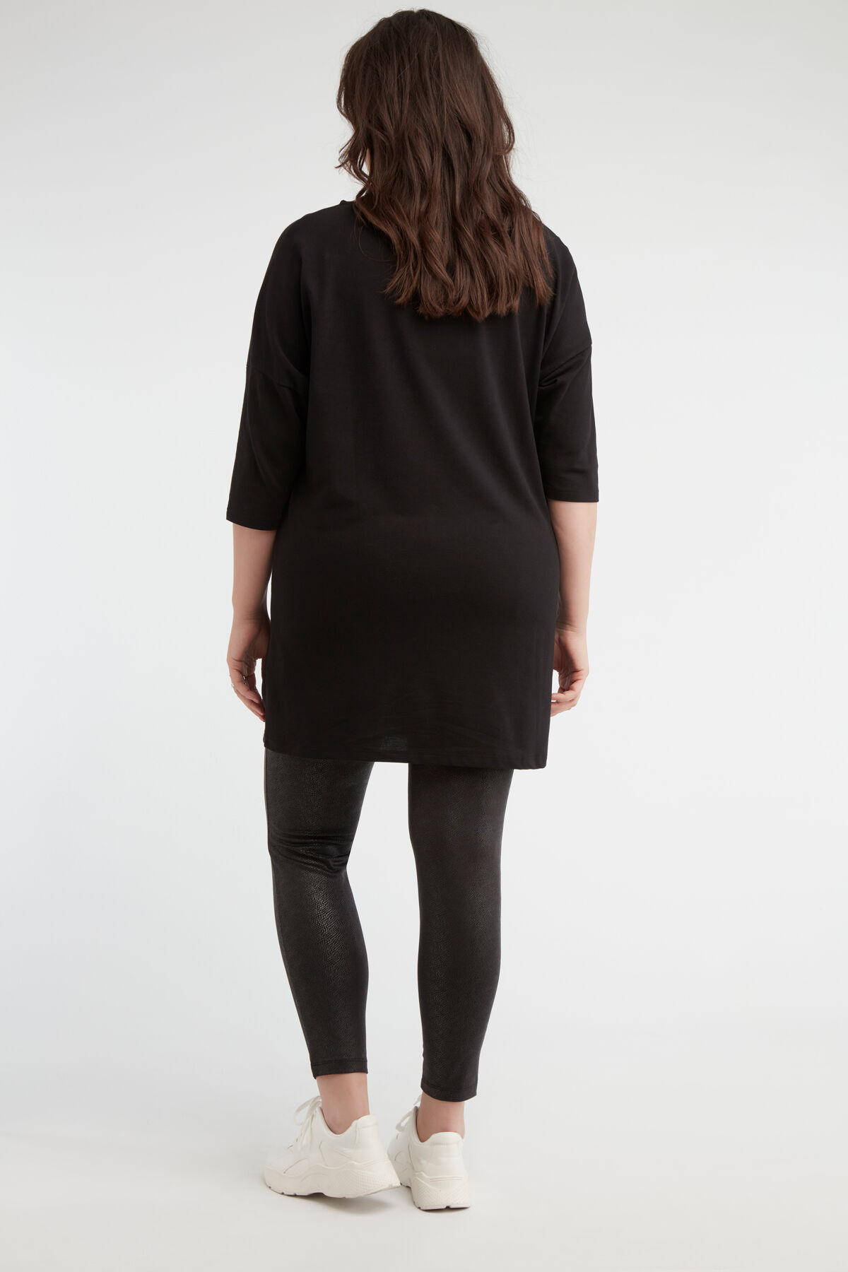 Leggings con revestimiento de serpiente image number 4