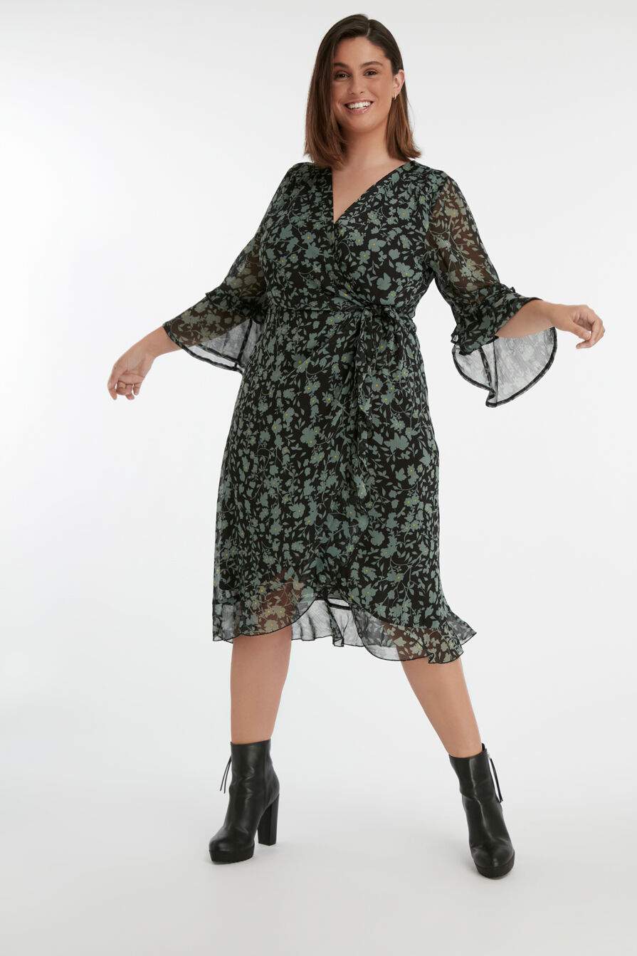 Vestido con estampado floral image number 5