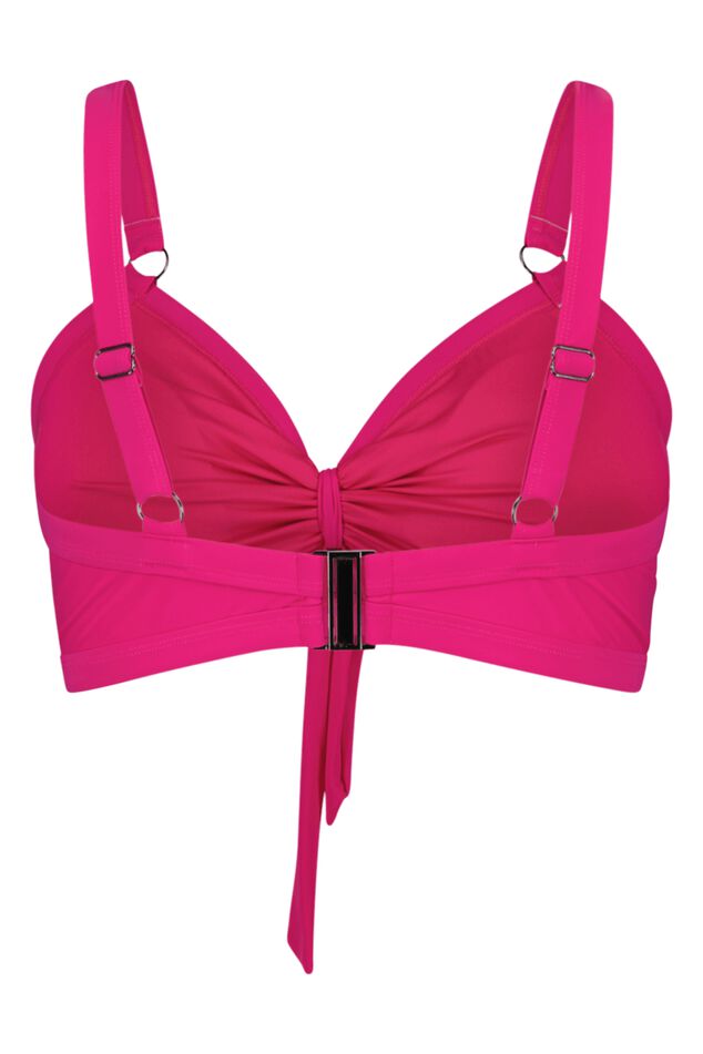 Sujetador de bikini con efecto anudado image number 4