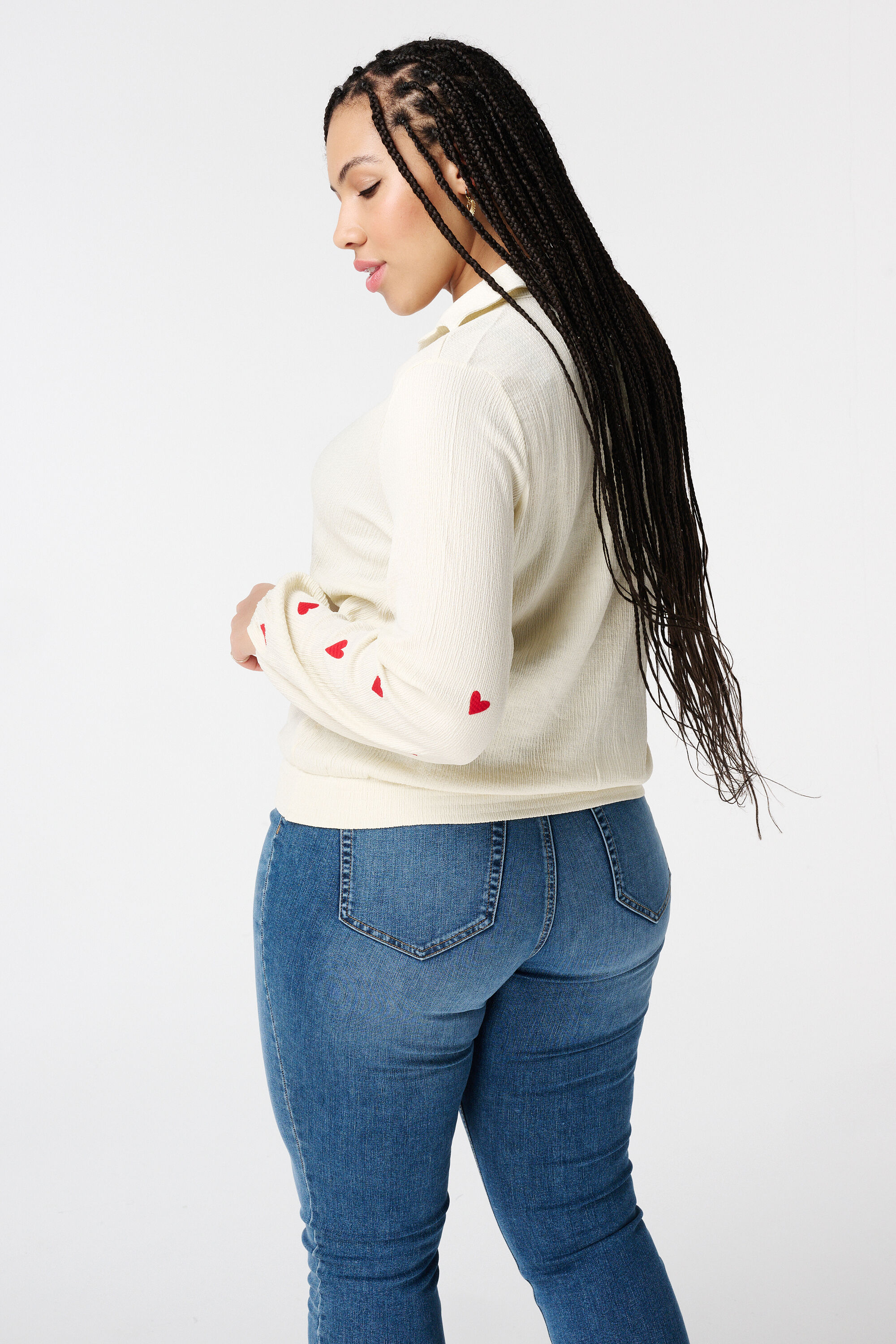 Top con corazones image number 3